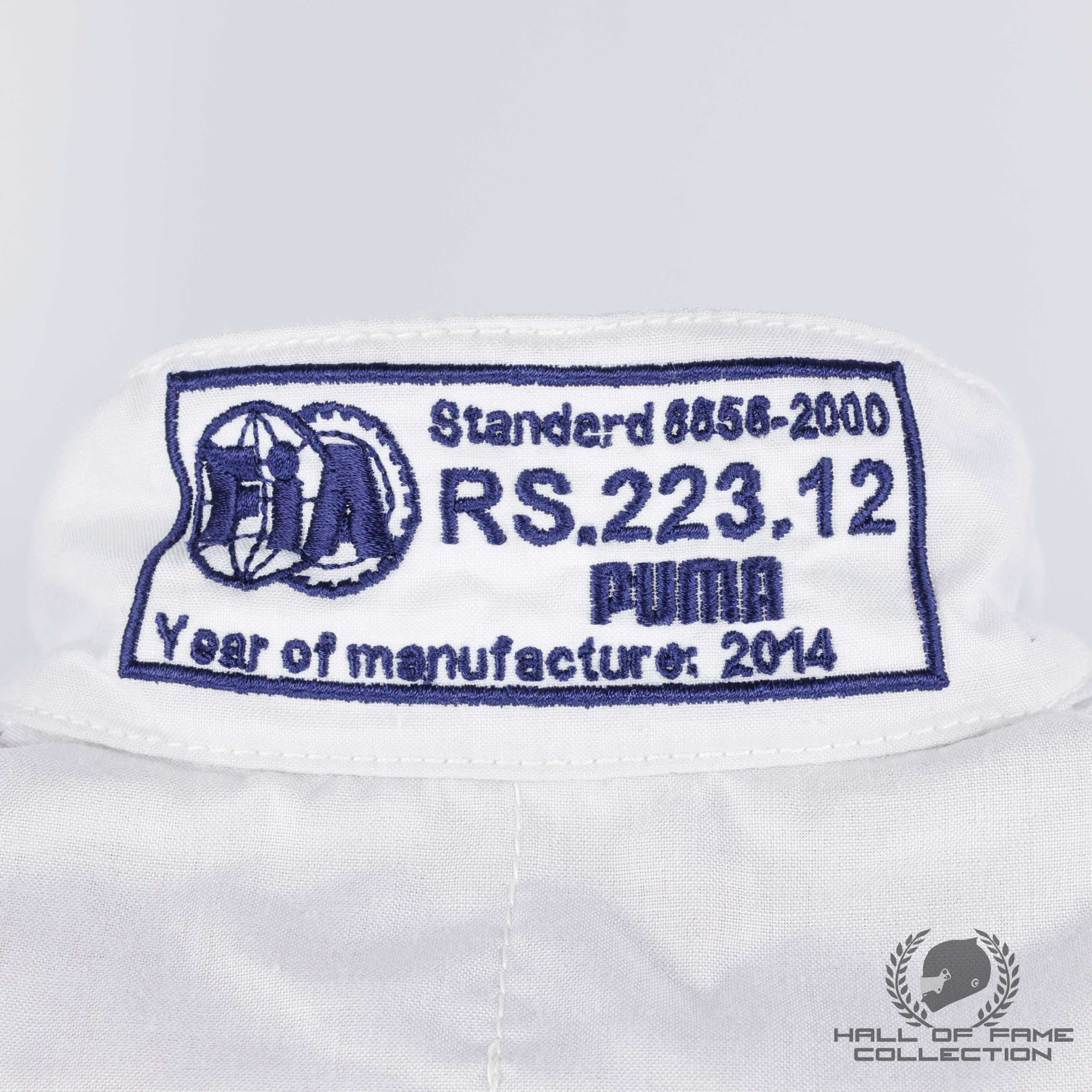 2014 Nico Rosberg Original Mercedes F1 Suit