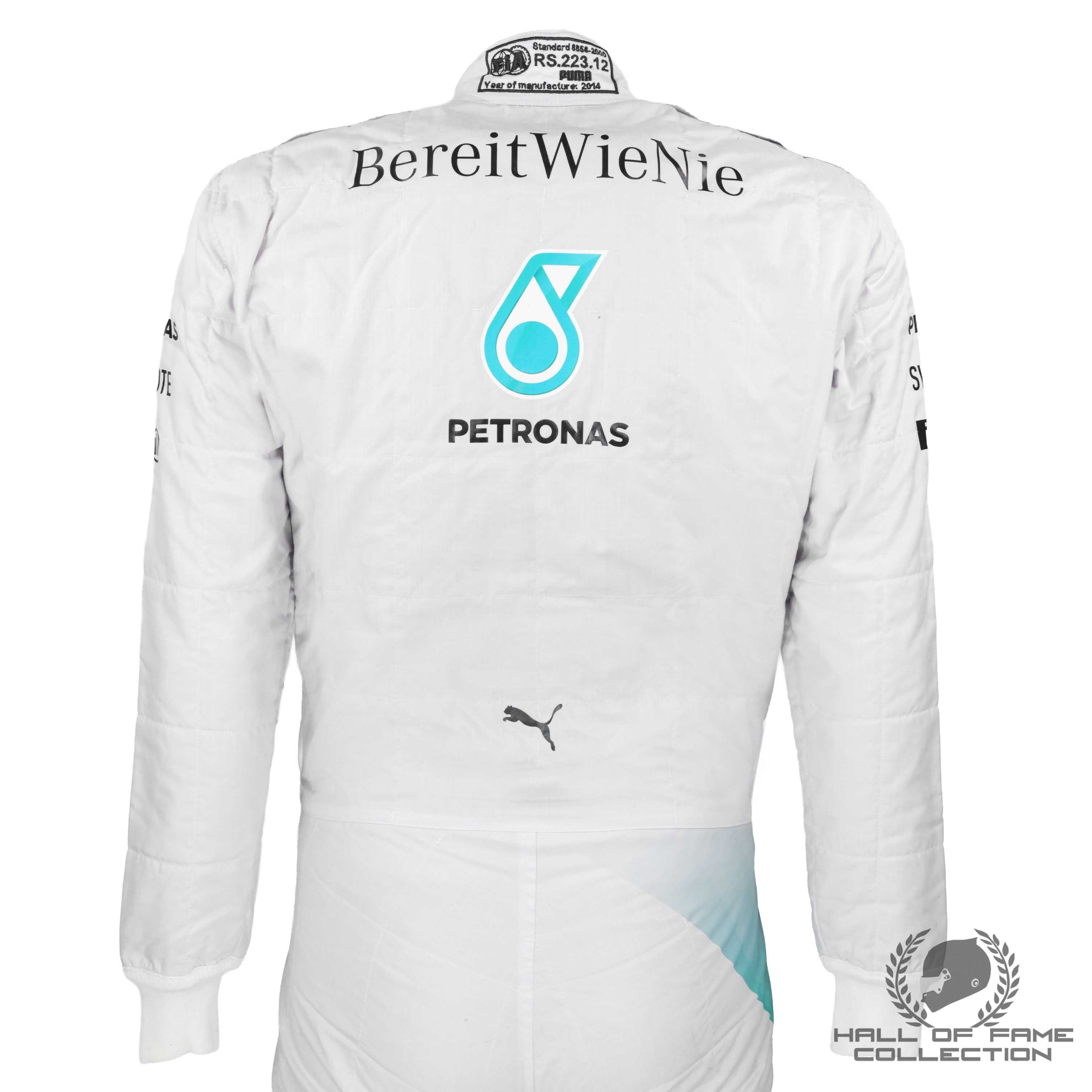 2014 Nico Rosberg Original Mercedes F1 Suit
