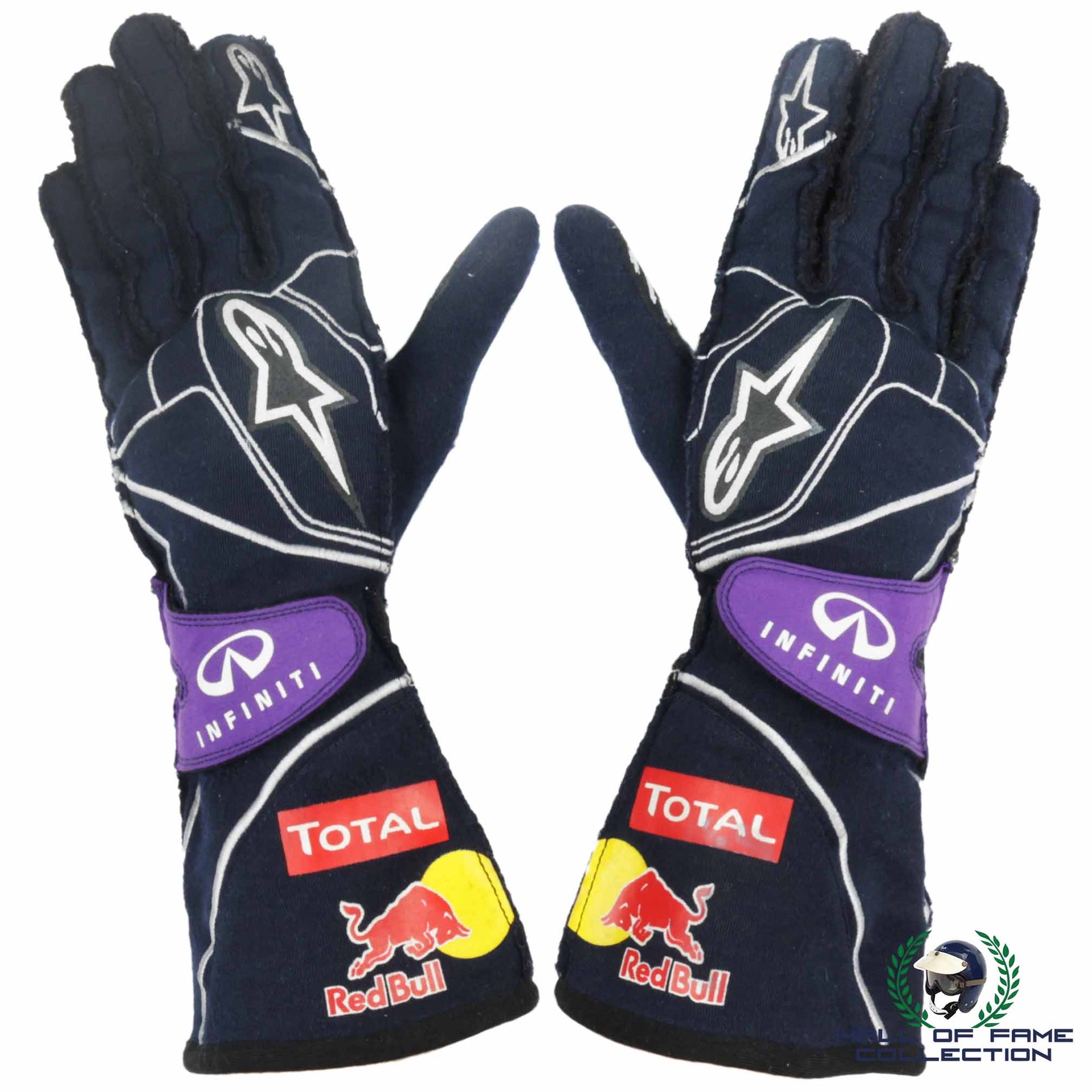 f1 handschuhe red bull 2015 Daniel Ricciardo Race Used Red Bull Racing F1 Gloves