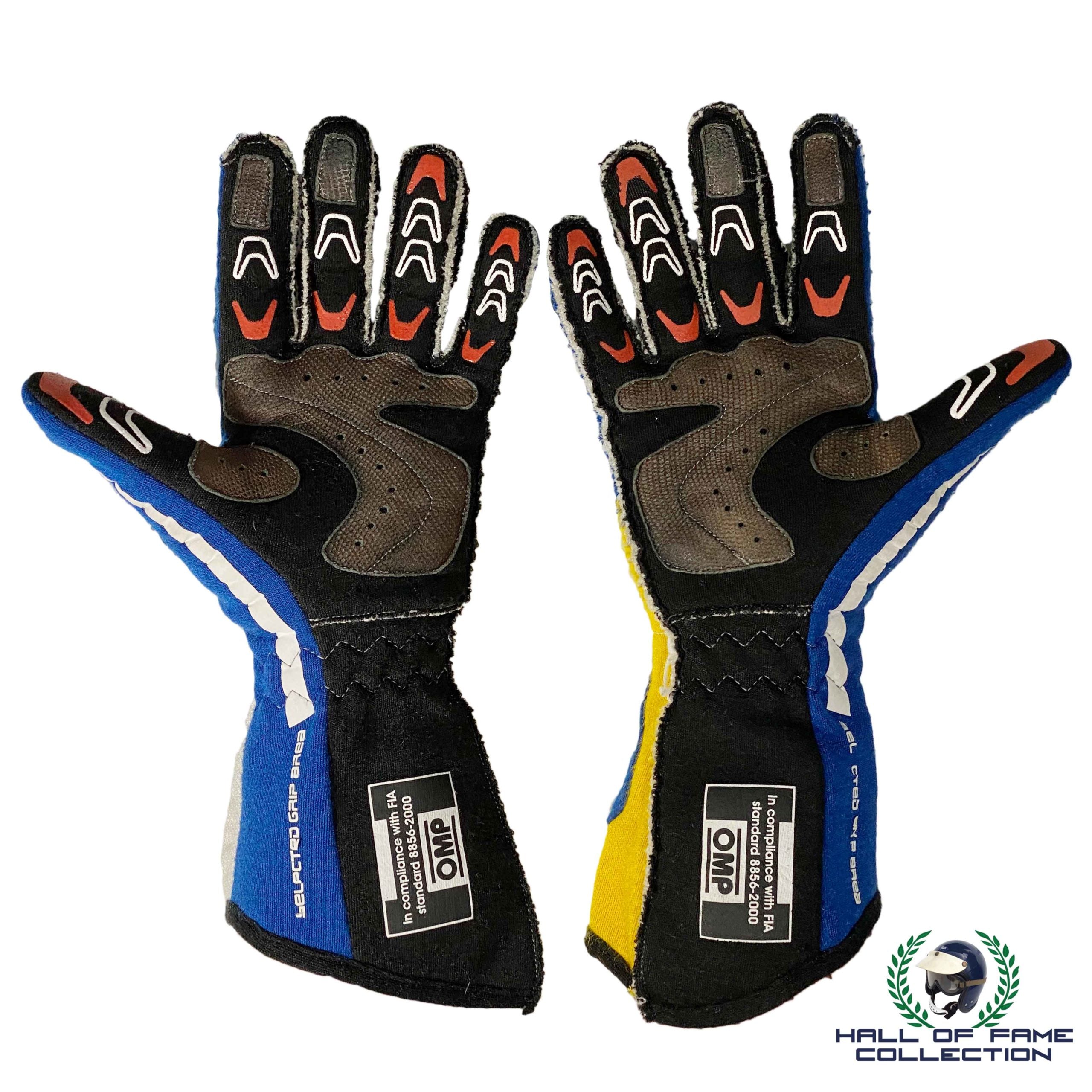 2015 Marco Andretti Signed Race Used Andretti Autosport Indy 500 Gloves