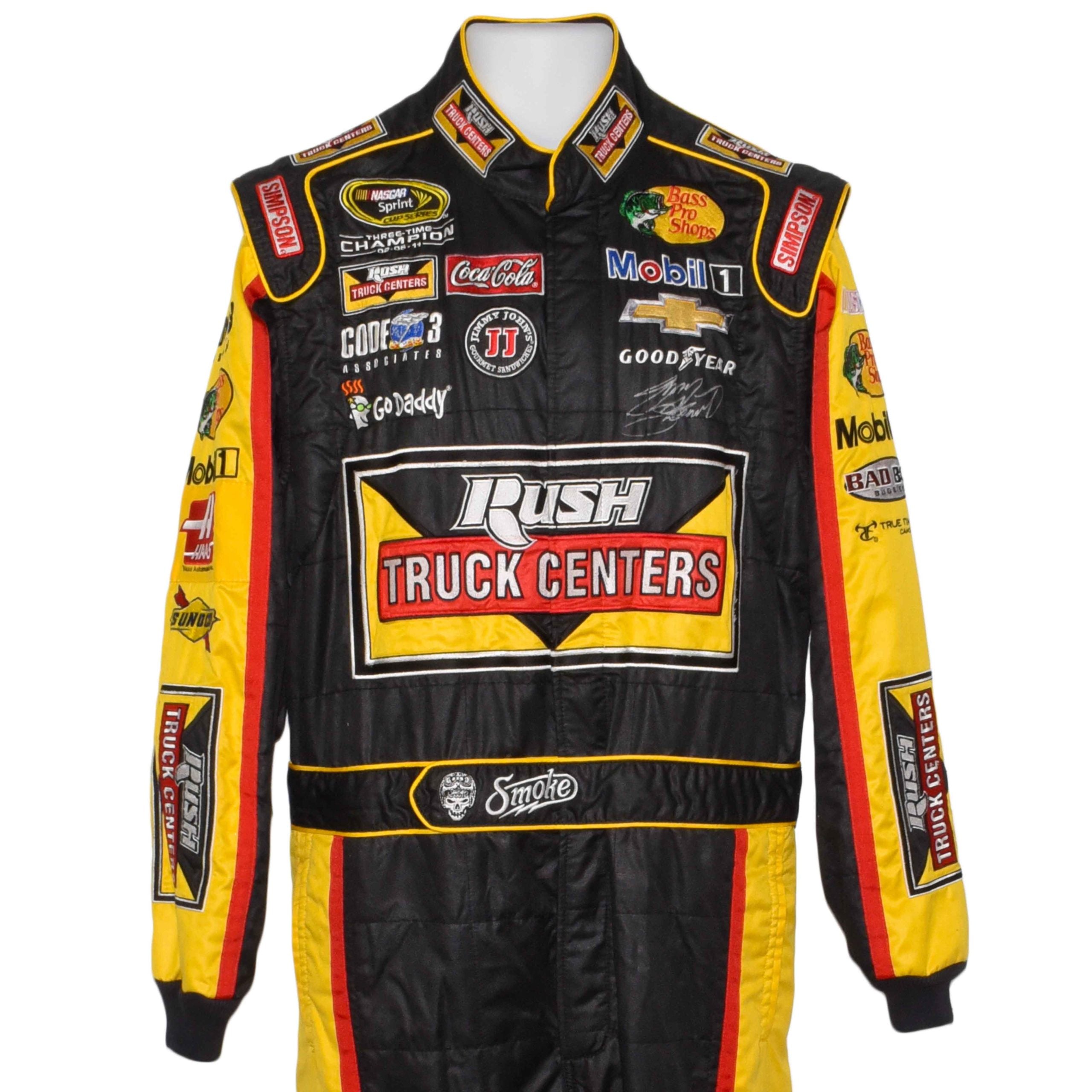 2015 Tony Stewart Signed Texas Race Used NASCAR Suit