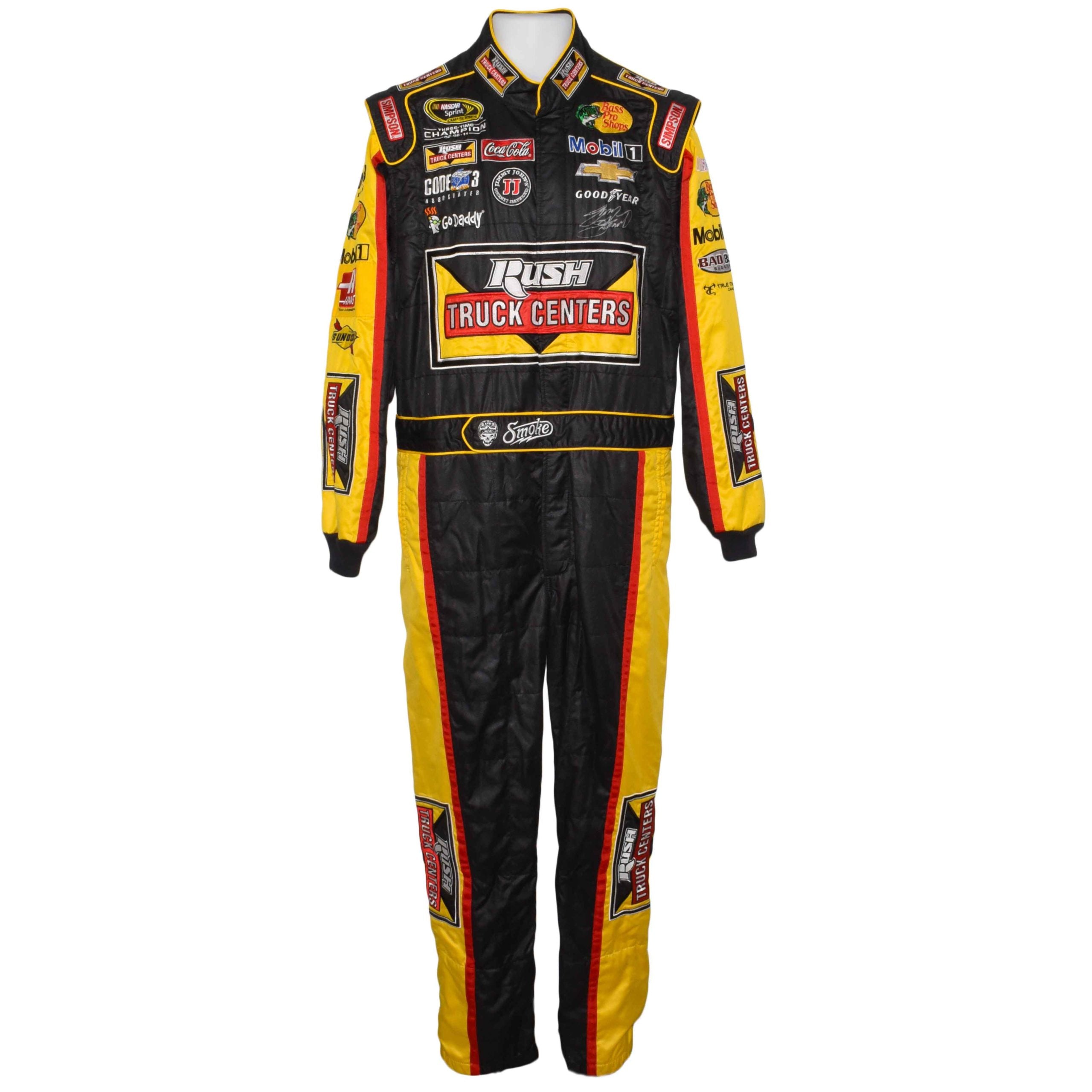 2015 Tony Stewart Signed Texas Race Used NASCAR Suit