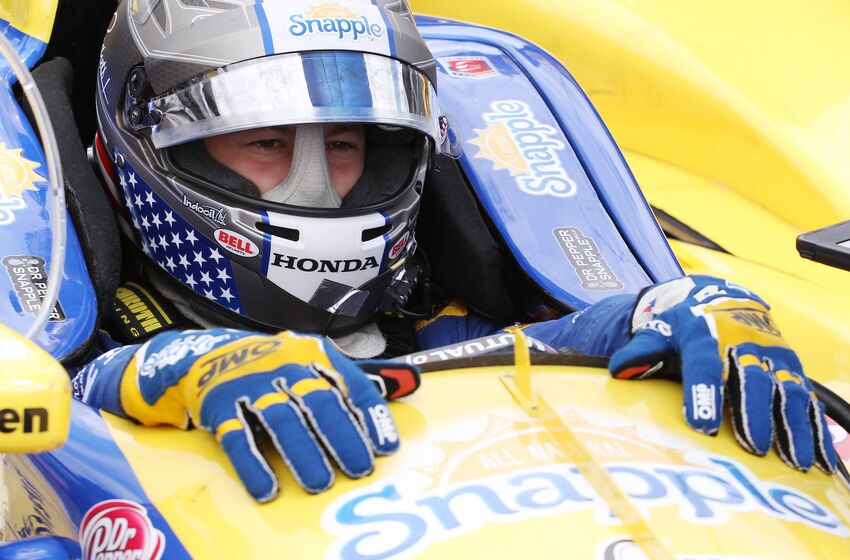 2015 Marco Andretti Signed Race Used Andretti Autosport Indy 500 Gloves