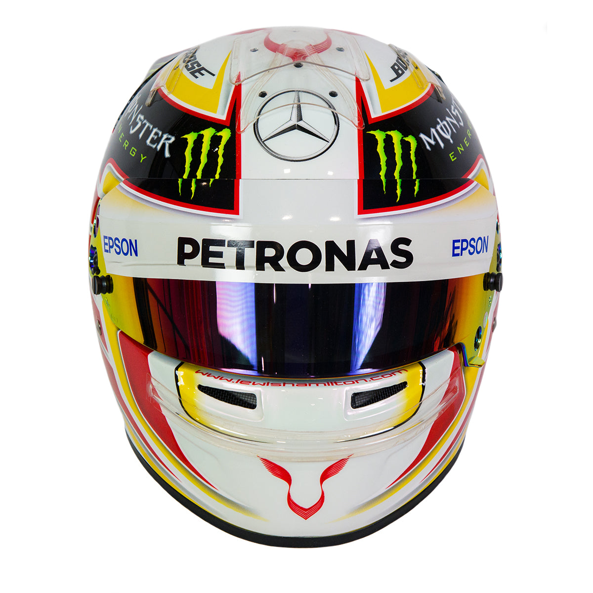 2016 Lewis Hamilton Official Limited Edition Bell Series Replica RS7 AMG Mercedes Benz F1 Helmet