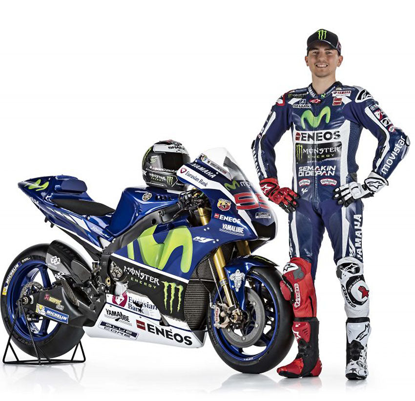 2016 Jorge Lorenzo Race Used Movistar Yamaha MotoGP Leathers - Now Signed!