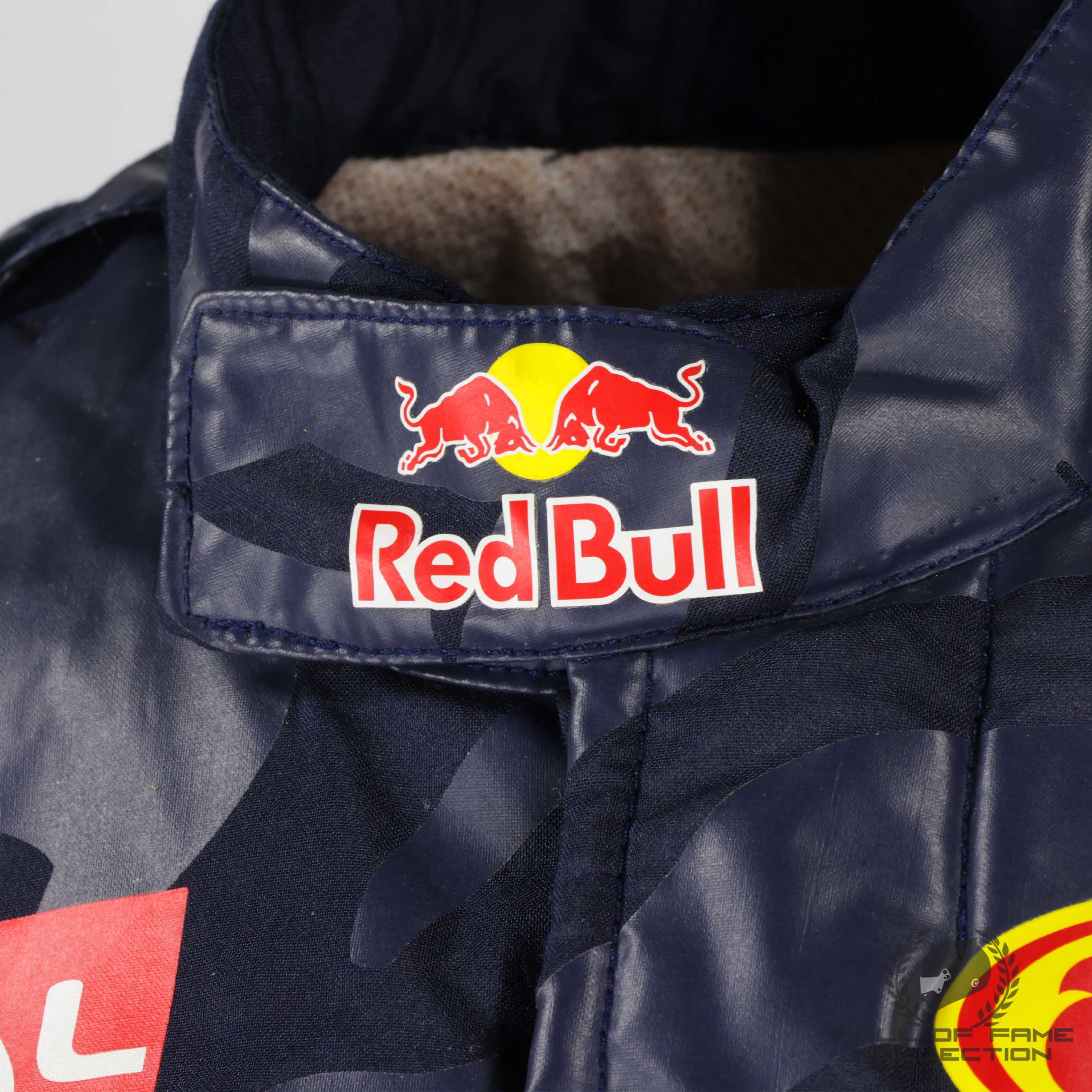 2016 Daniel Ricciardo Original Used Red Bull Racing F1 Suit