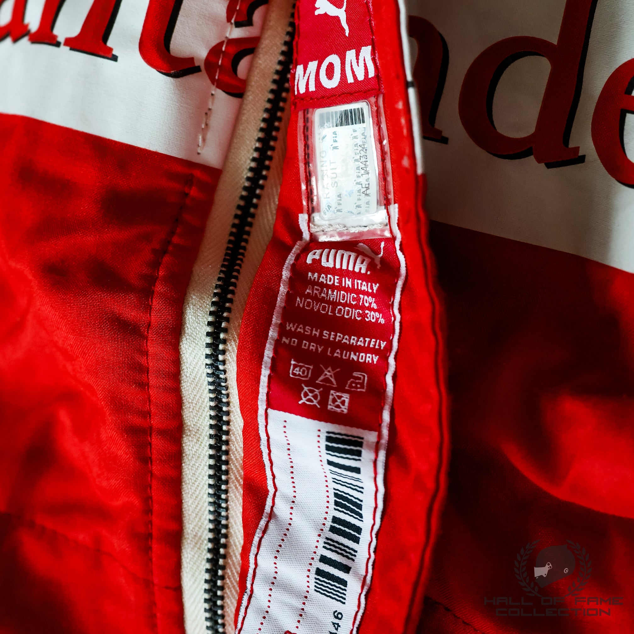 2016 Kimi Raikkonen Signed Original Used Scuderia Ferrari F1 Suit