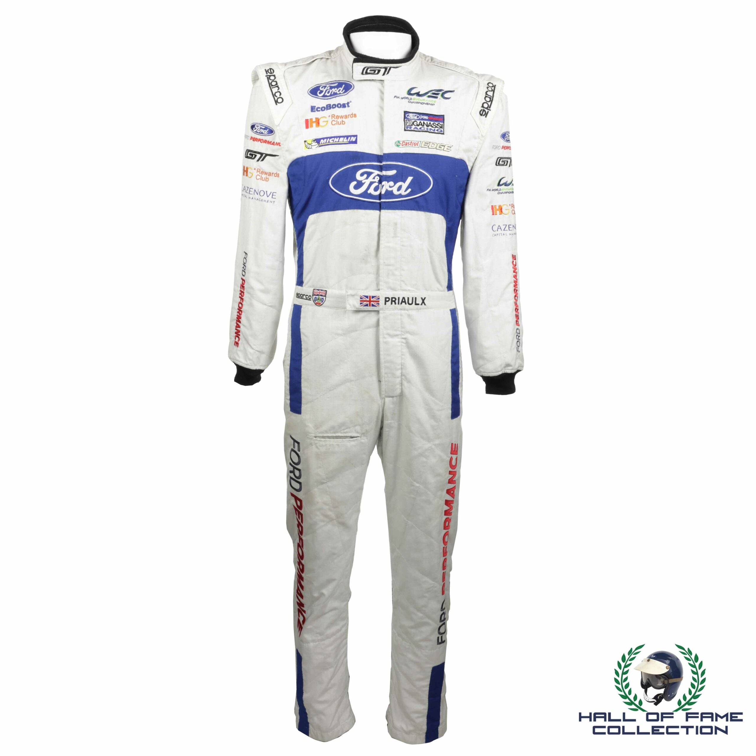 2017 Andy Priaulx Race Used Ford GT Chip Ganassi Racing Le Mans 24Hr Suit