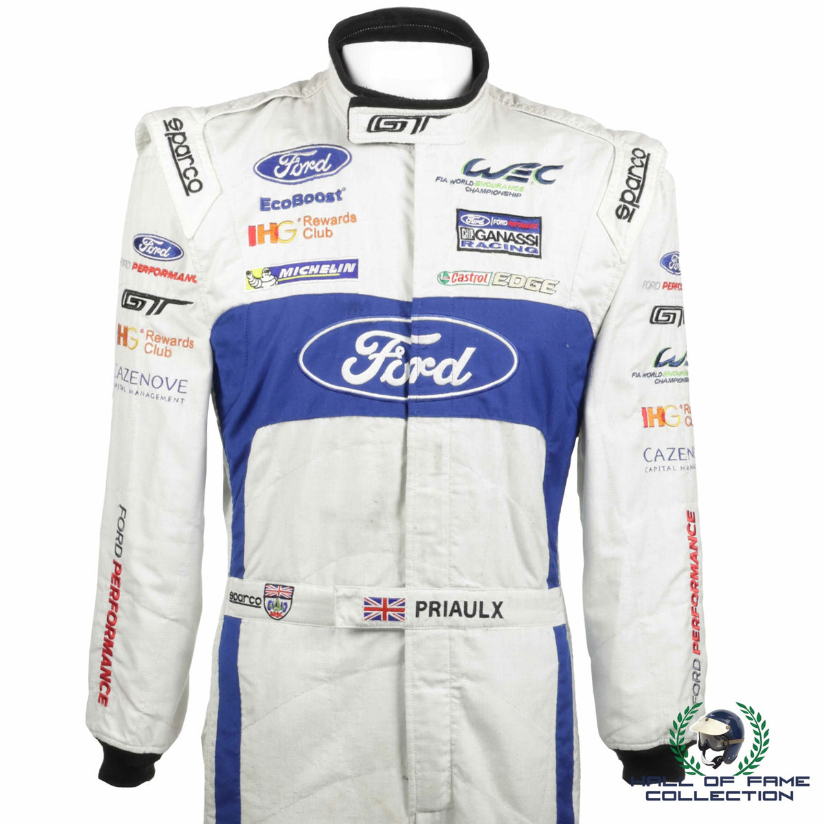 2017 Andy Priaulx Race Used Ford GT Chip Ganassi Racing Le Mans 24Hr S