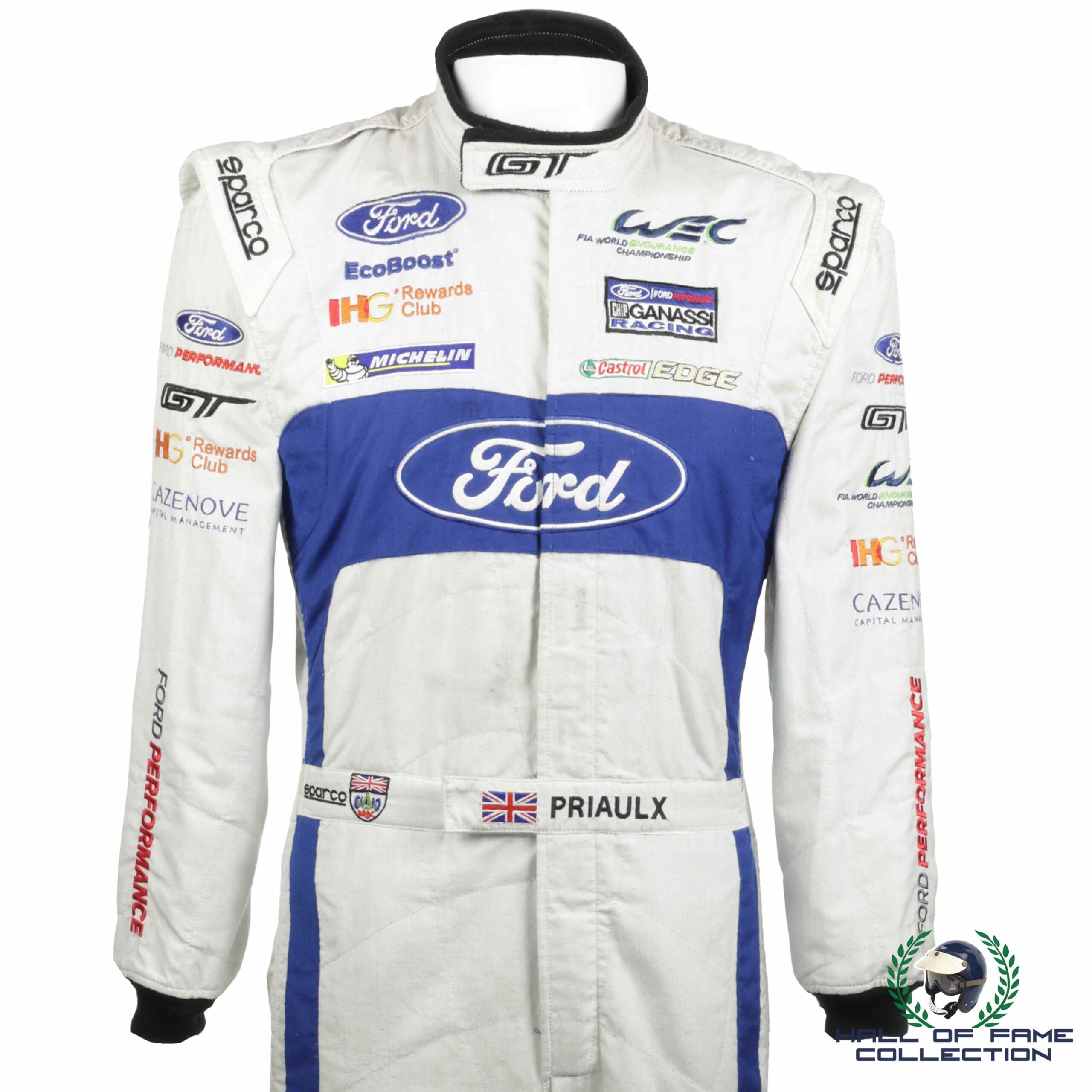 2017 Andy Priaulx Race Used Ford GT Chip Ganassi Racing Le Mans 24Hr Suit