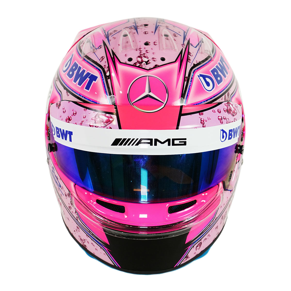 2017 Esteban Ocon Force India Original Unused Bell HP7 F1 Helmet