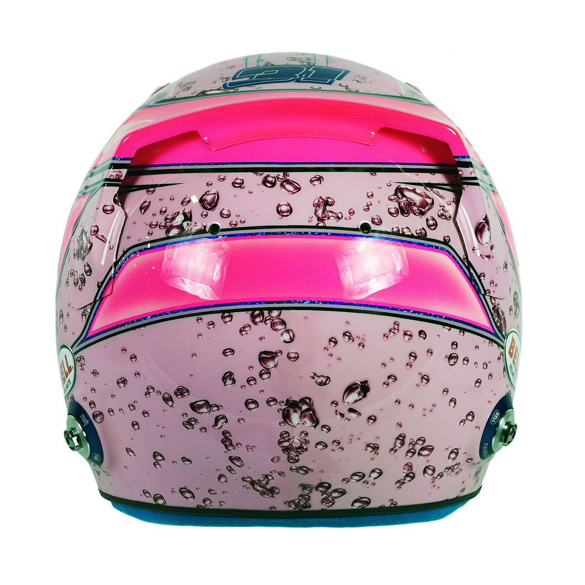 bell force helmet 2017 Esteban Ocon Force India Original Unused Bell HP7 F1 Helmet