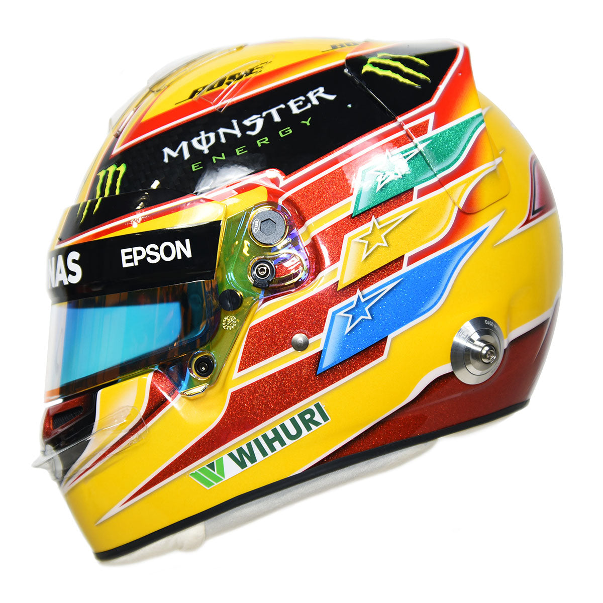 2017 Lewis Hamilton Official Limited Edition Bell Series Replica RS7 AMG Mercedes Benz F1 Helmet