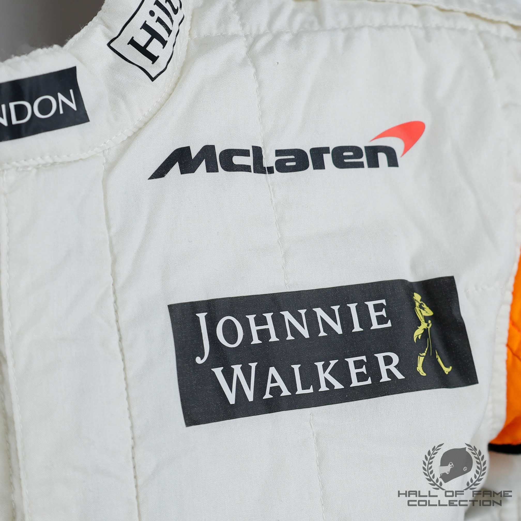 2017 Fernando Alonso Spanish Grand Prix Used Mclaren F1 Suit