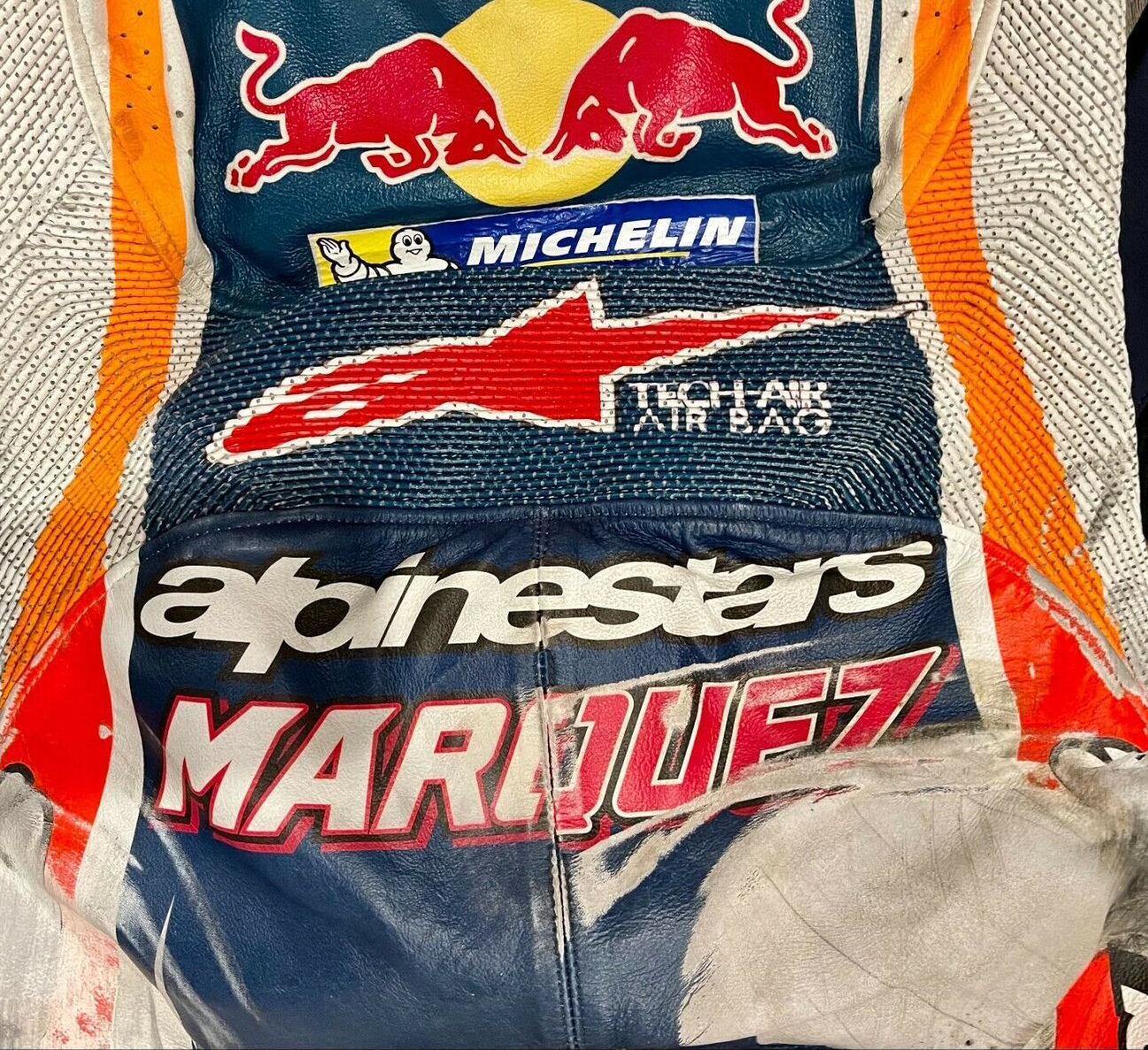 2017 Marc Márquez Race Worn World Championship Winning Season Repsol Honda MotoGp Suit