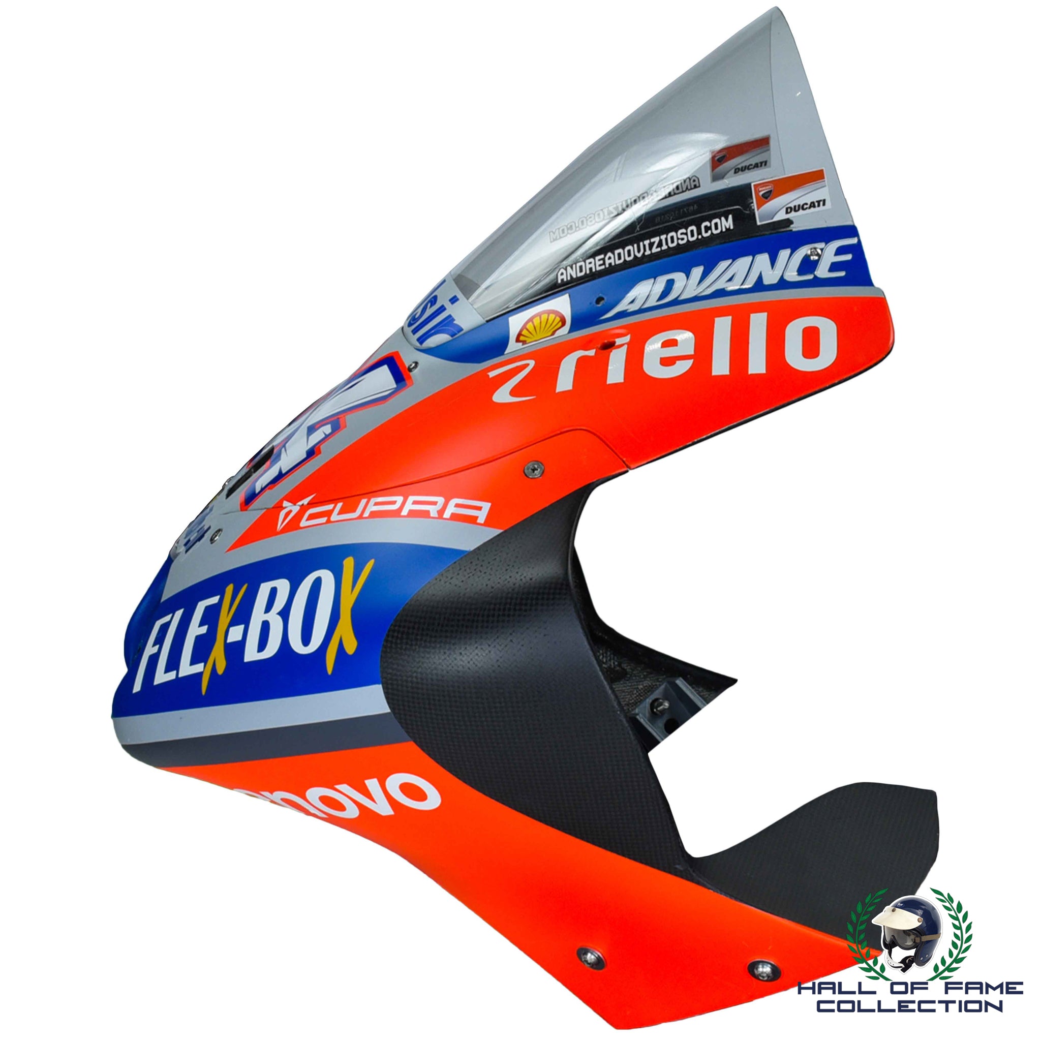 2018 Andrea Dovizioso Race Used Ducati GP18 MotoGP Front Fairing