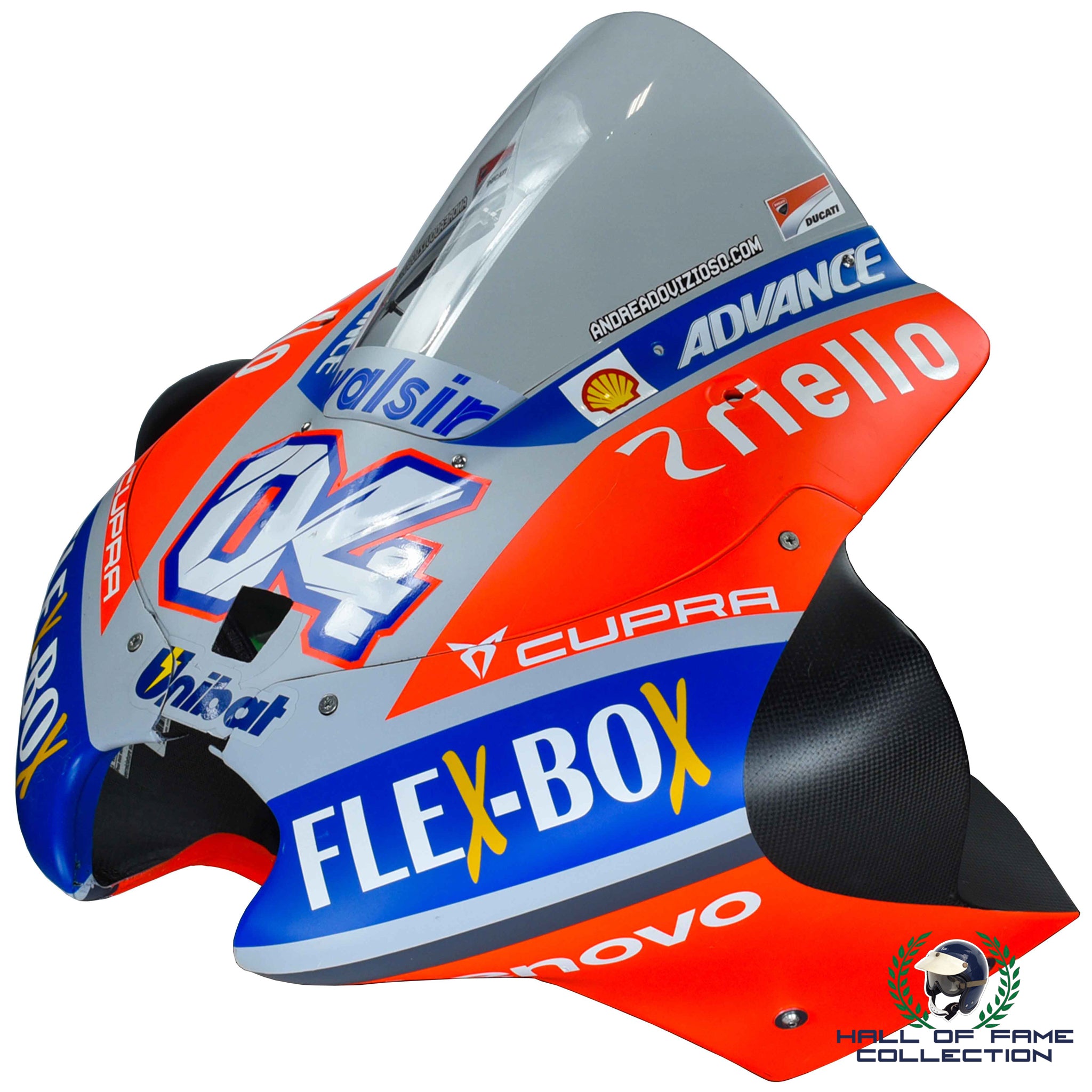 2018 Andrea Dovizioso Race Used Ducati GP18 MotoGP Front Fairing