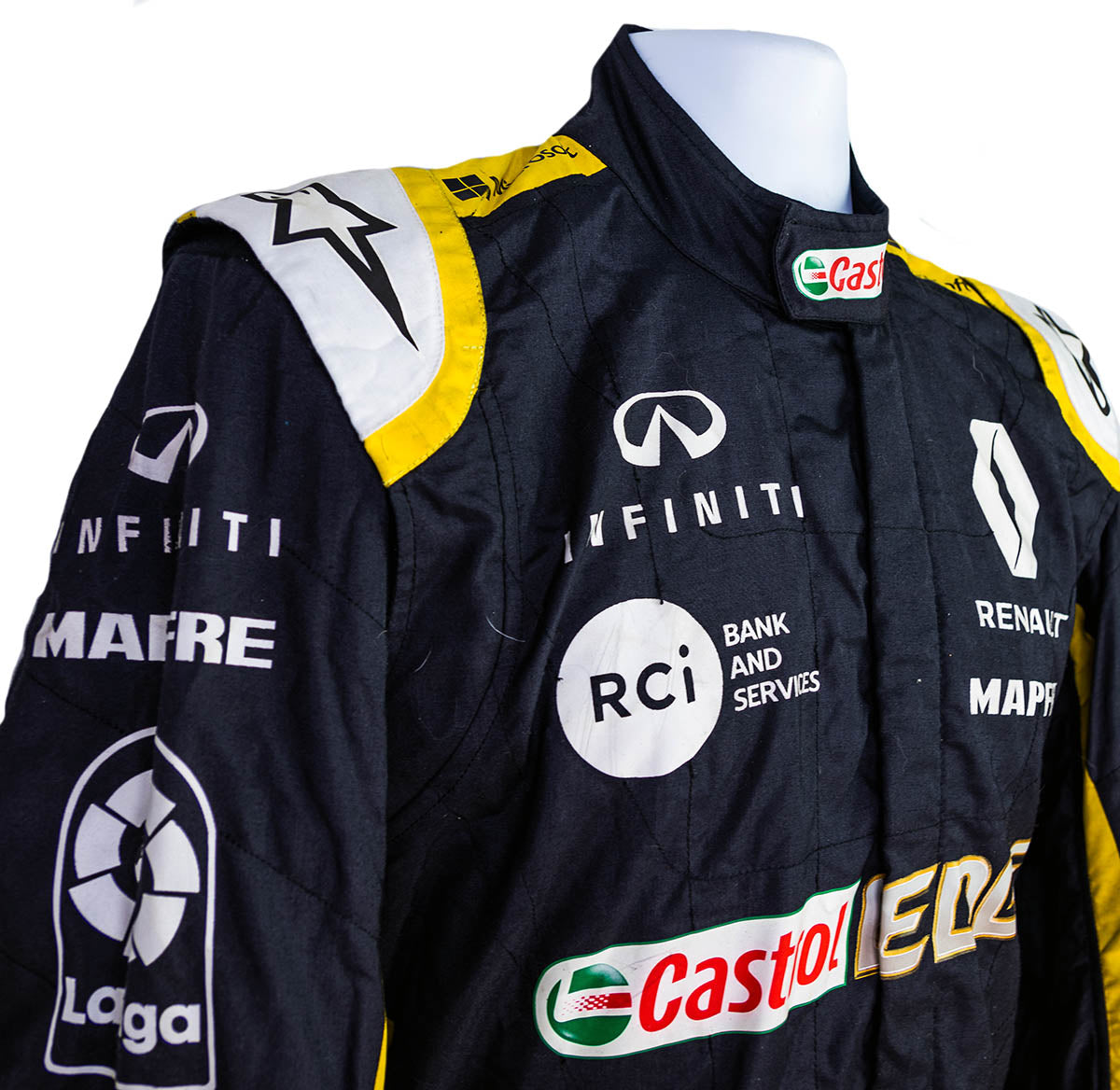 2018 Carlos Sainz Race Used Renault F1 Suit