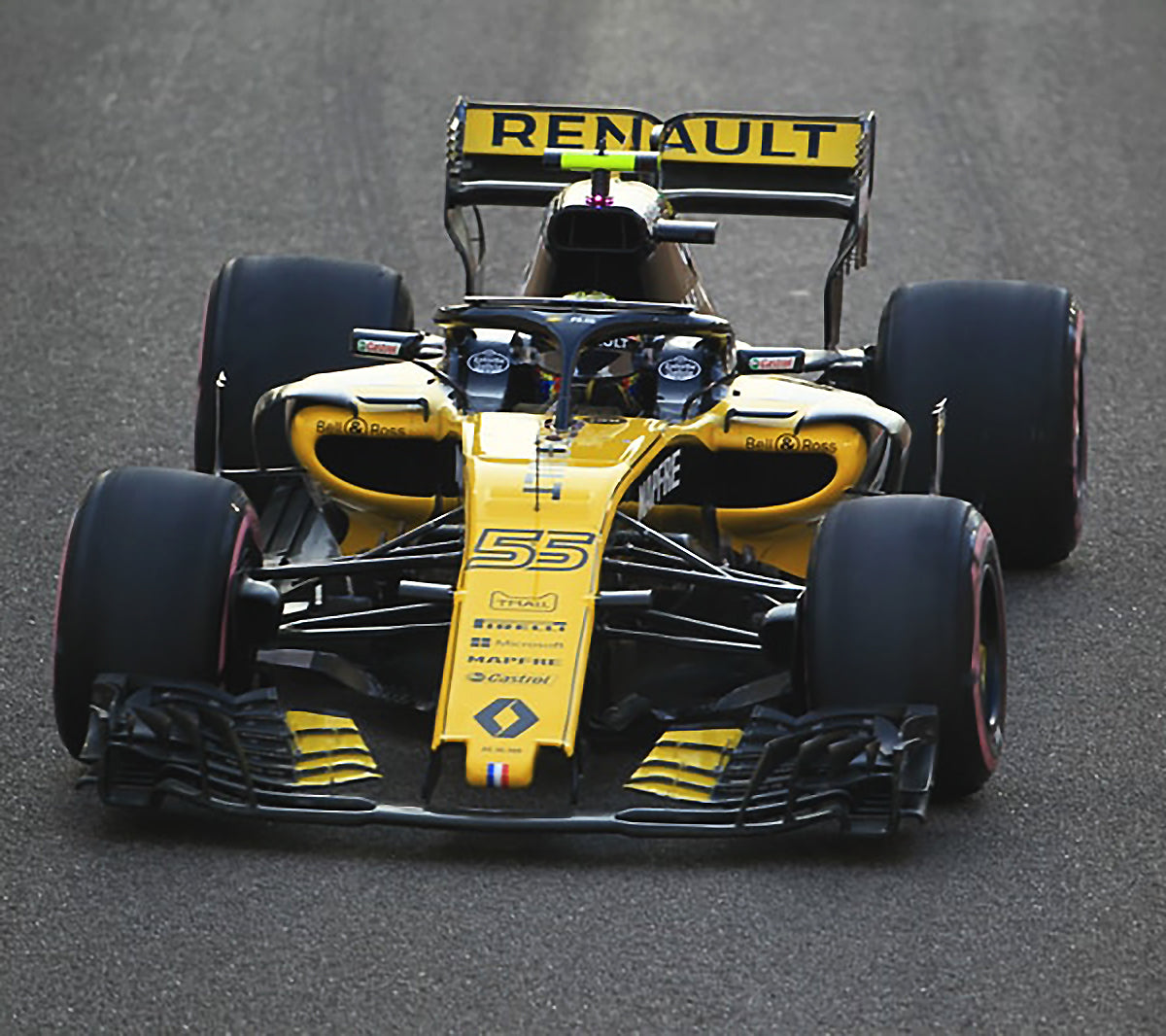 2018 Carlos Sainz Race Used Renault F1 Suit