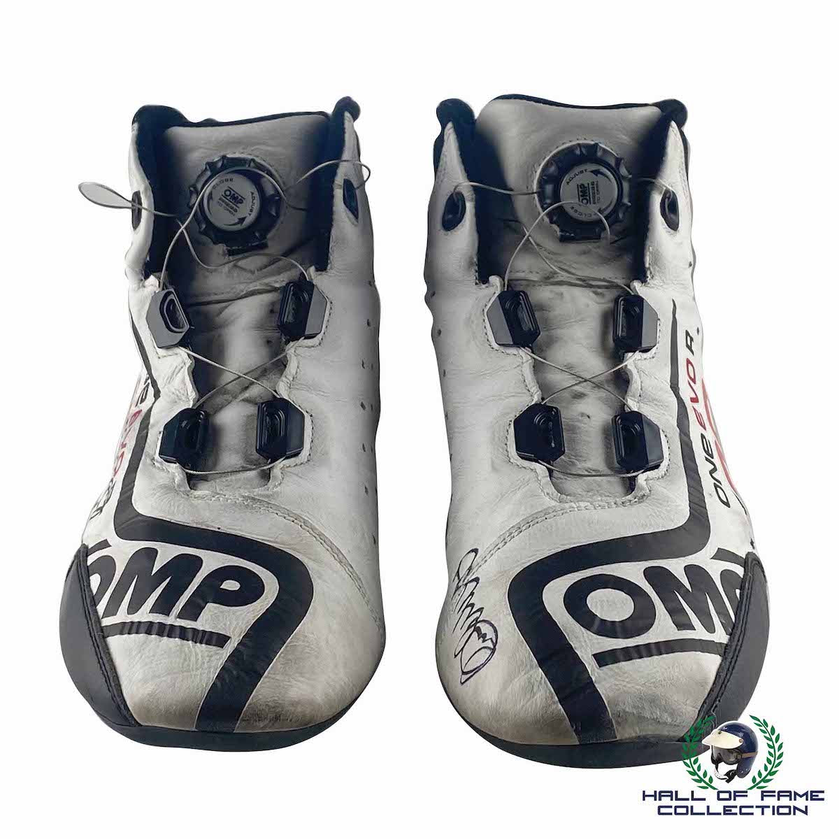 2018 Marco Andretti Signed Race Used Andretti Autosport Indy 500 Boots