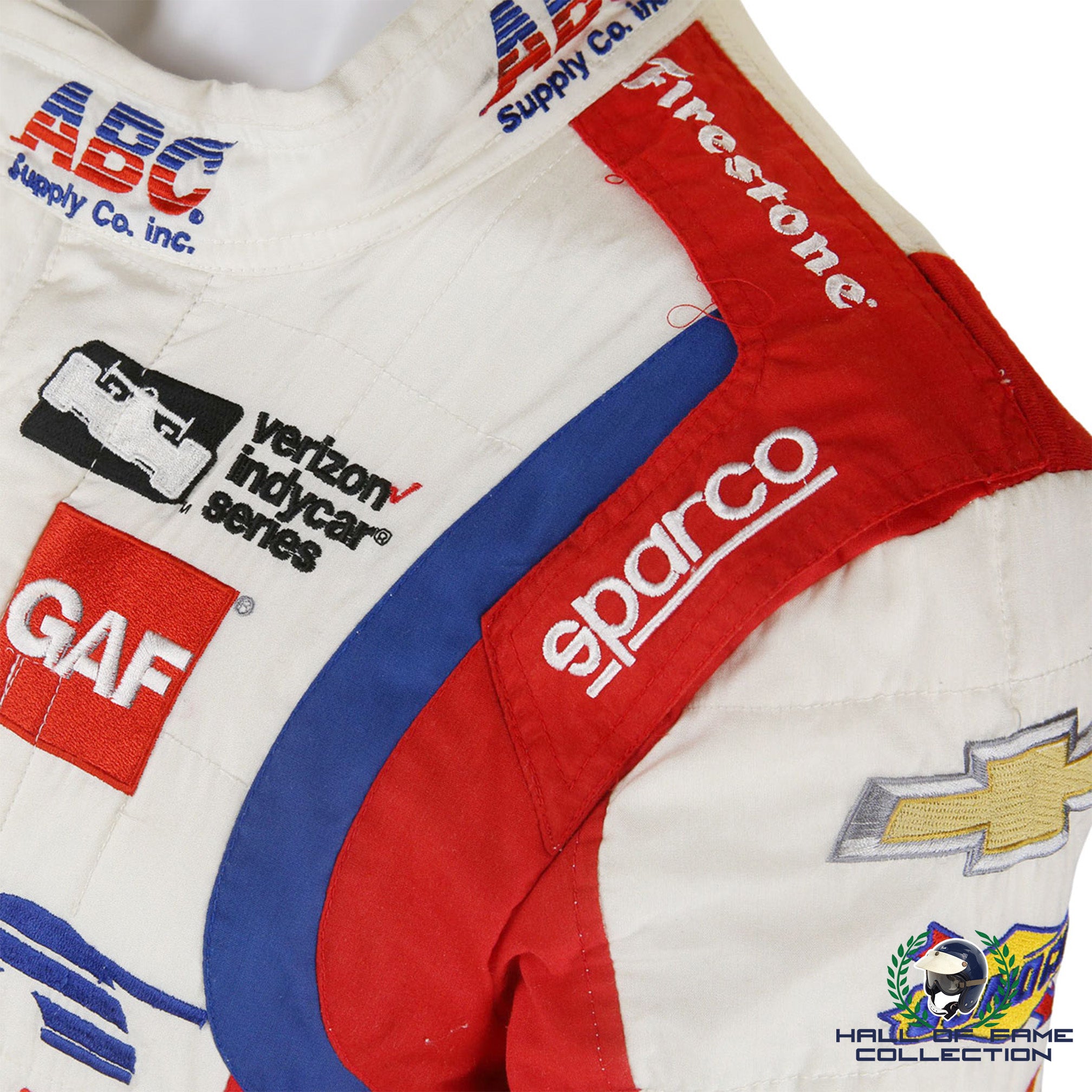 2018 Tony Kanaan Race Used AJ Foyt Racing IndyCar Suit