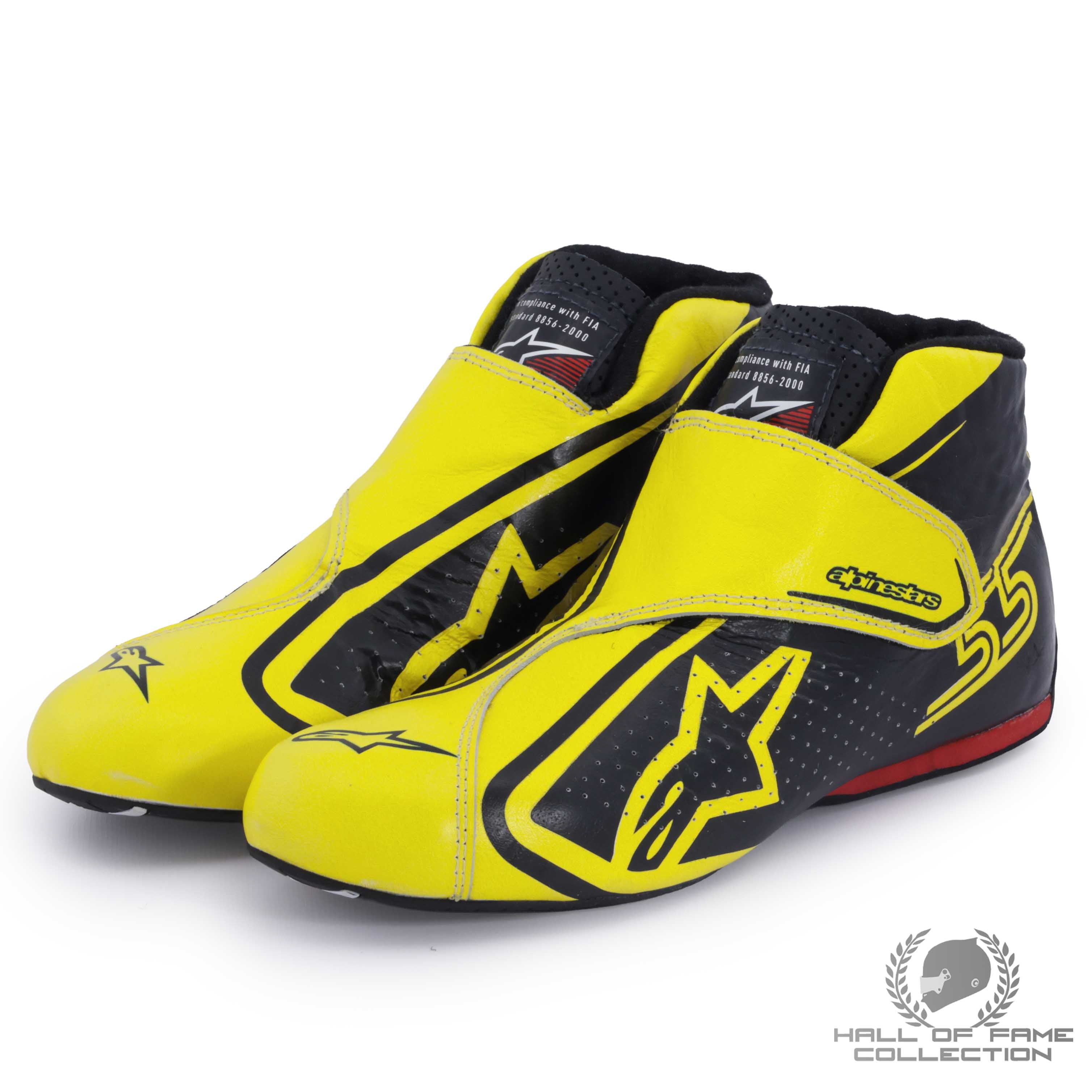 2018 Carlos Sainz Race Used Renault F1 Boots
