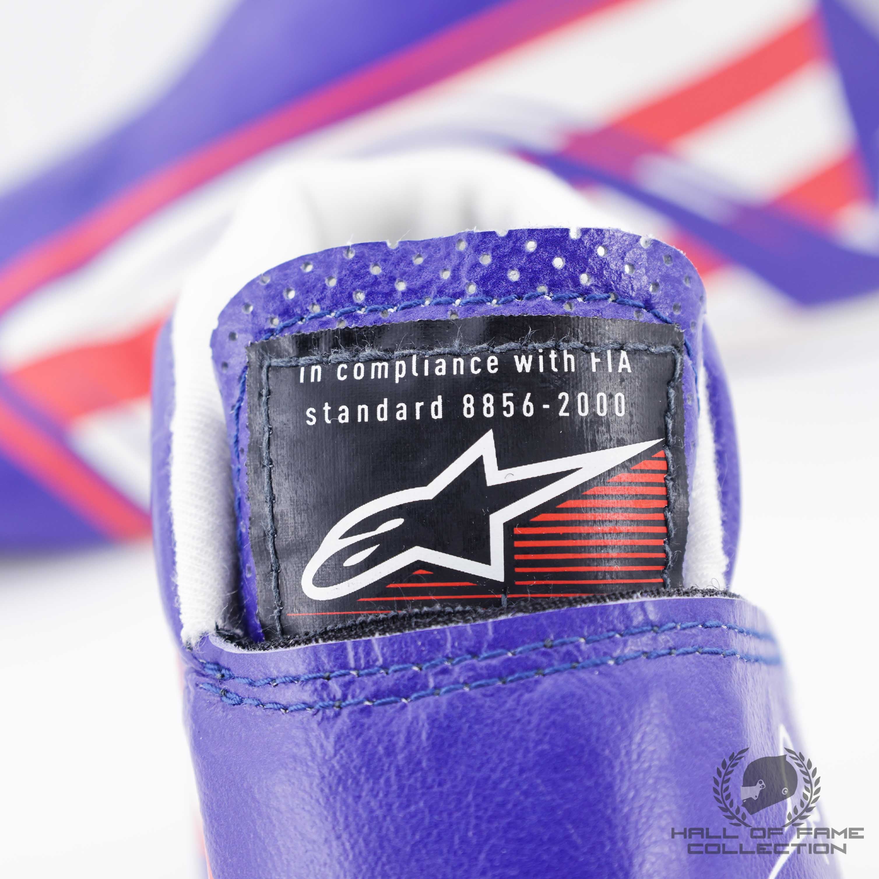 2018 Fernando Alonso US GP Special Used McLaren F1 Boots