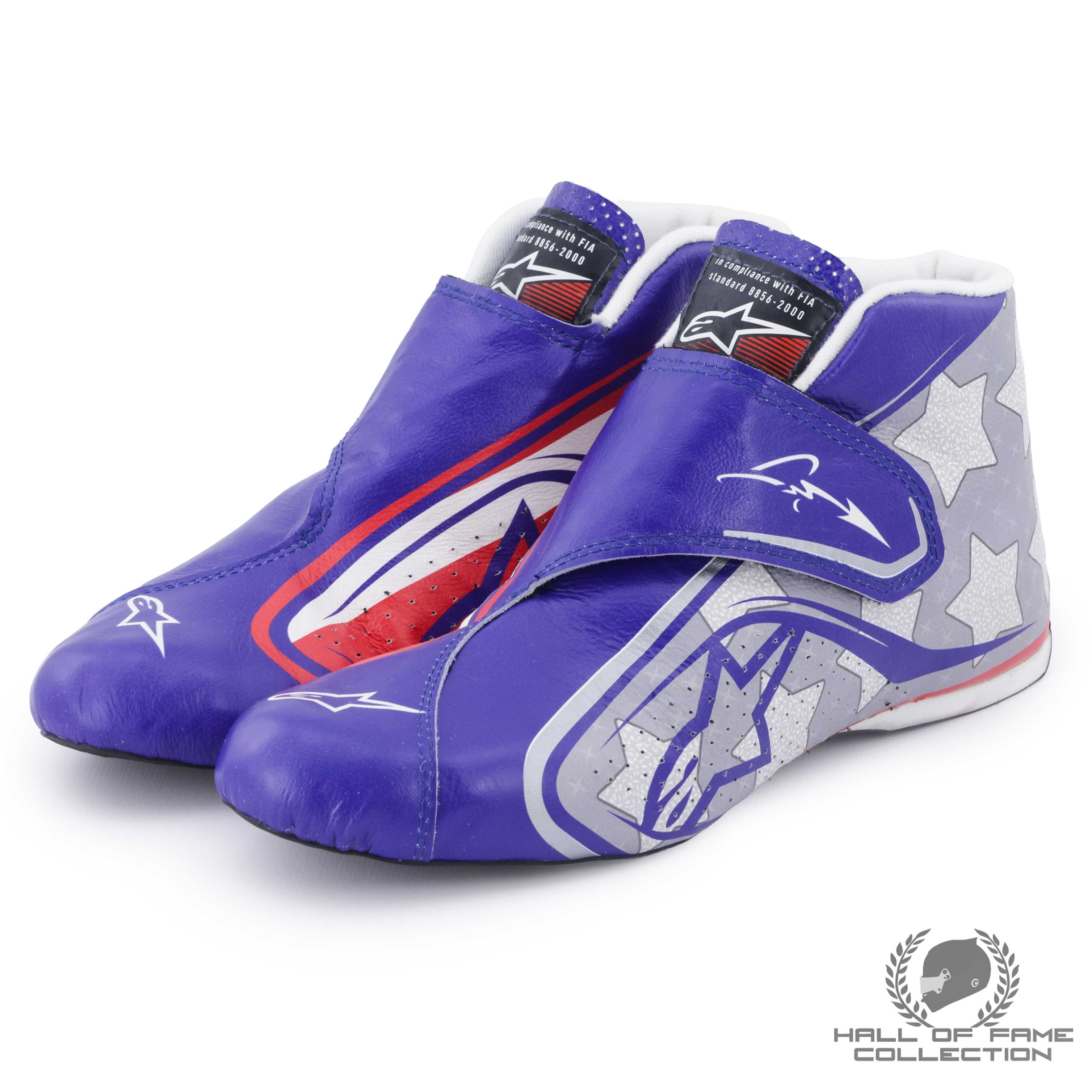 2018 Fernando Alonso US GP Special Used McLaren F1 Boots