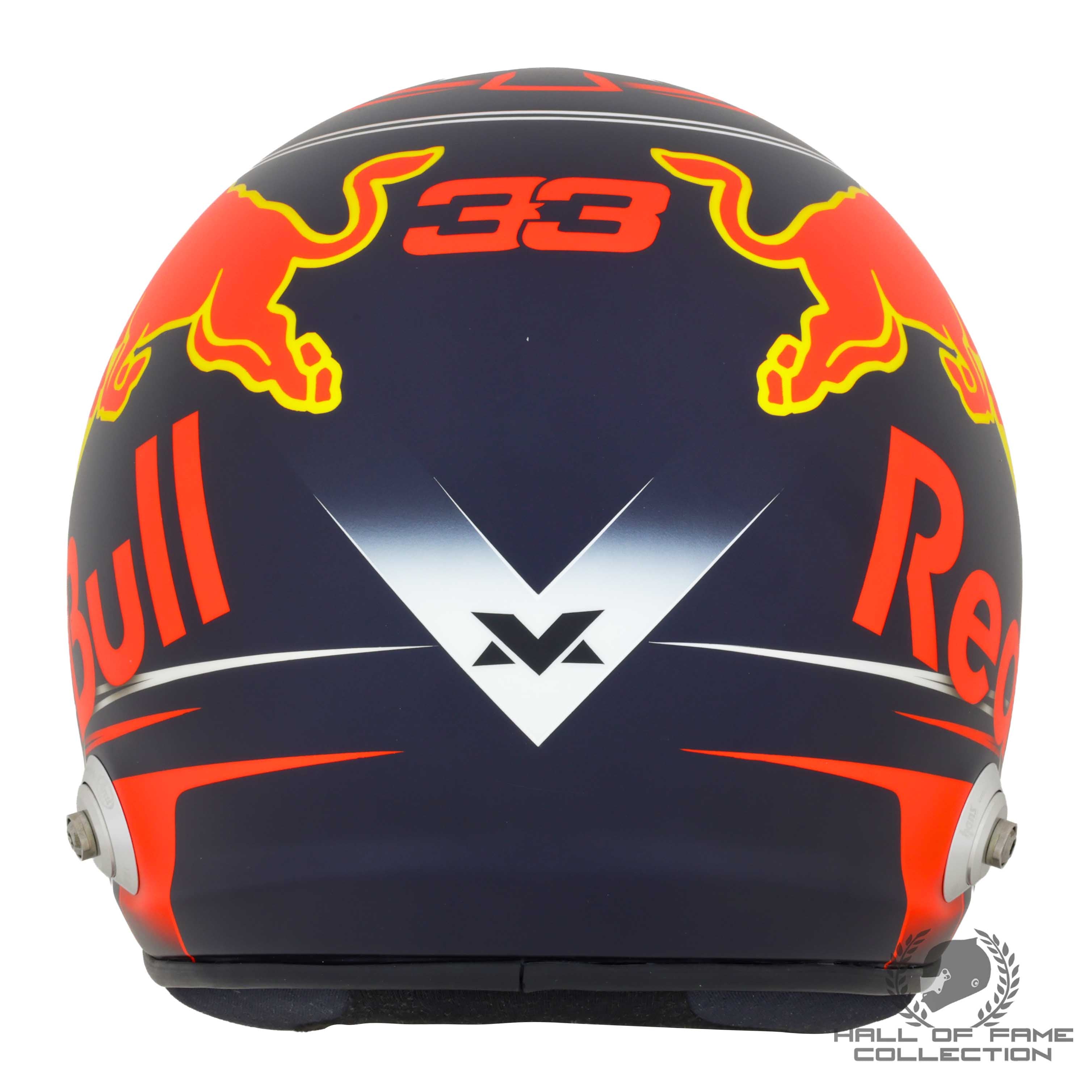 2018 Max Verstappen Signed Red Bull Racing Replica F1 Helmet