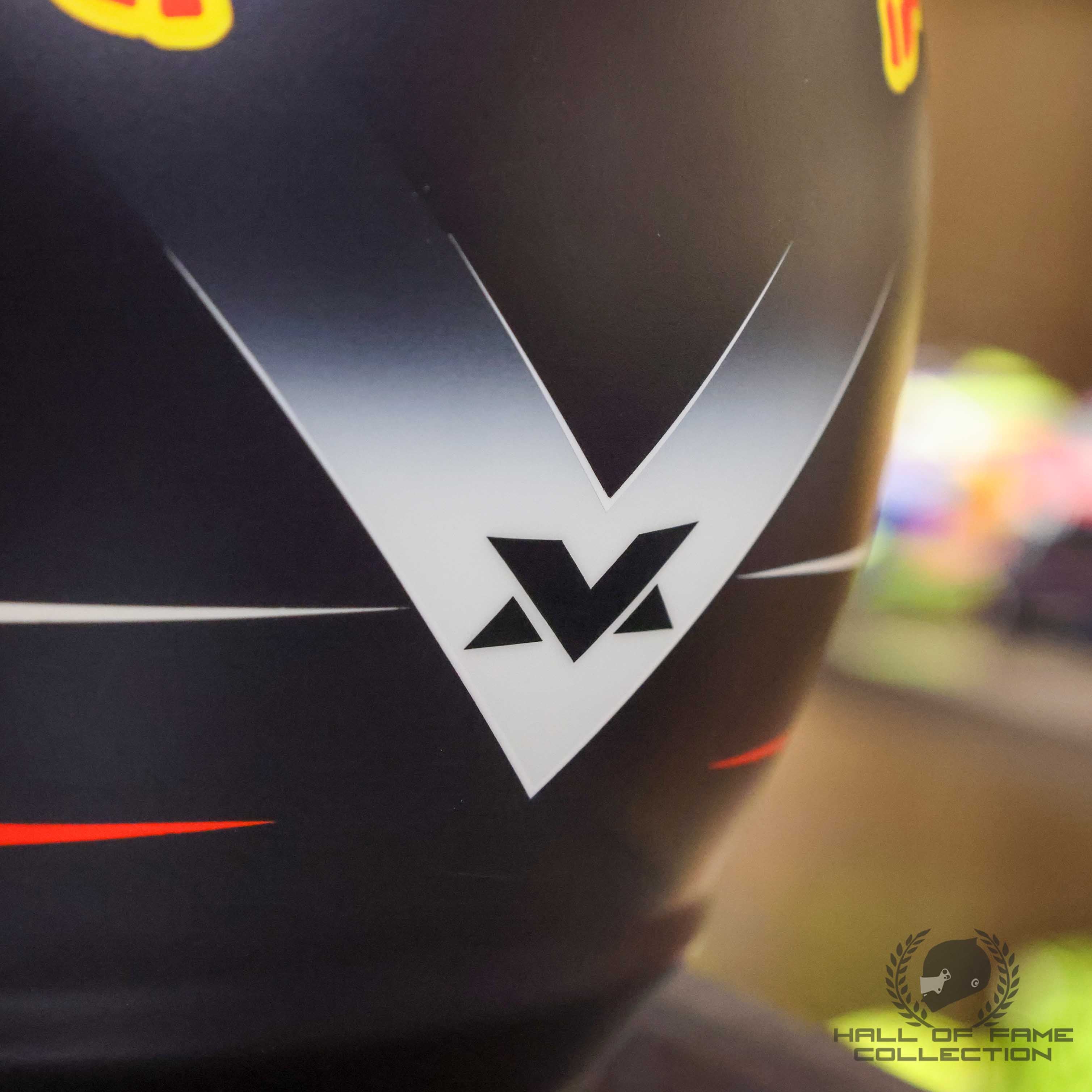 2018 Max Verstappen Signed Red Bull Racing Replica F1 Helmet