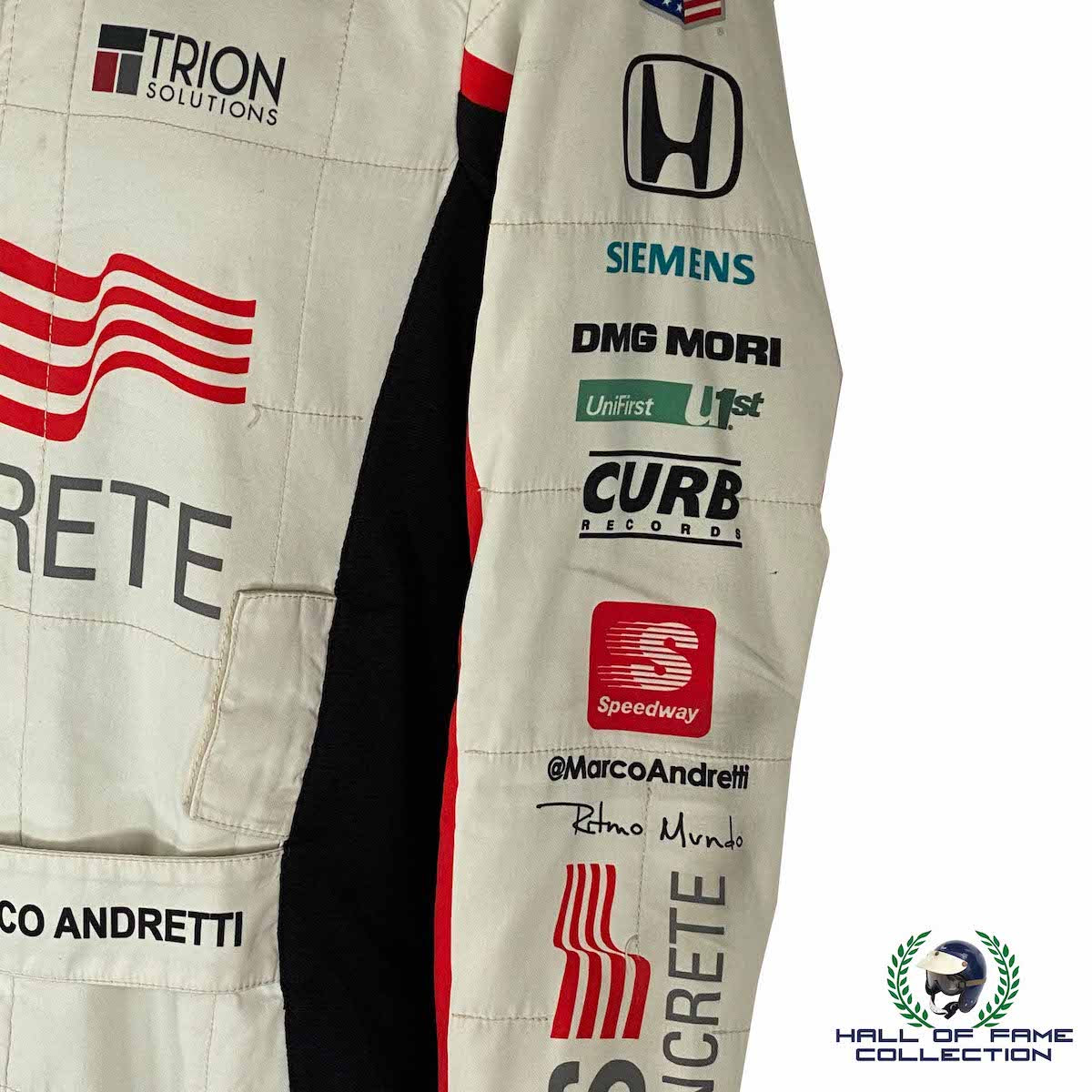 2019 Marco Andretti Race Used Andretti Autosport IndyCar Suit