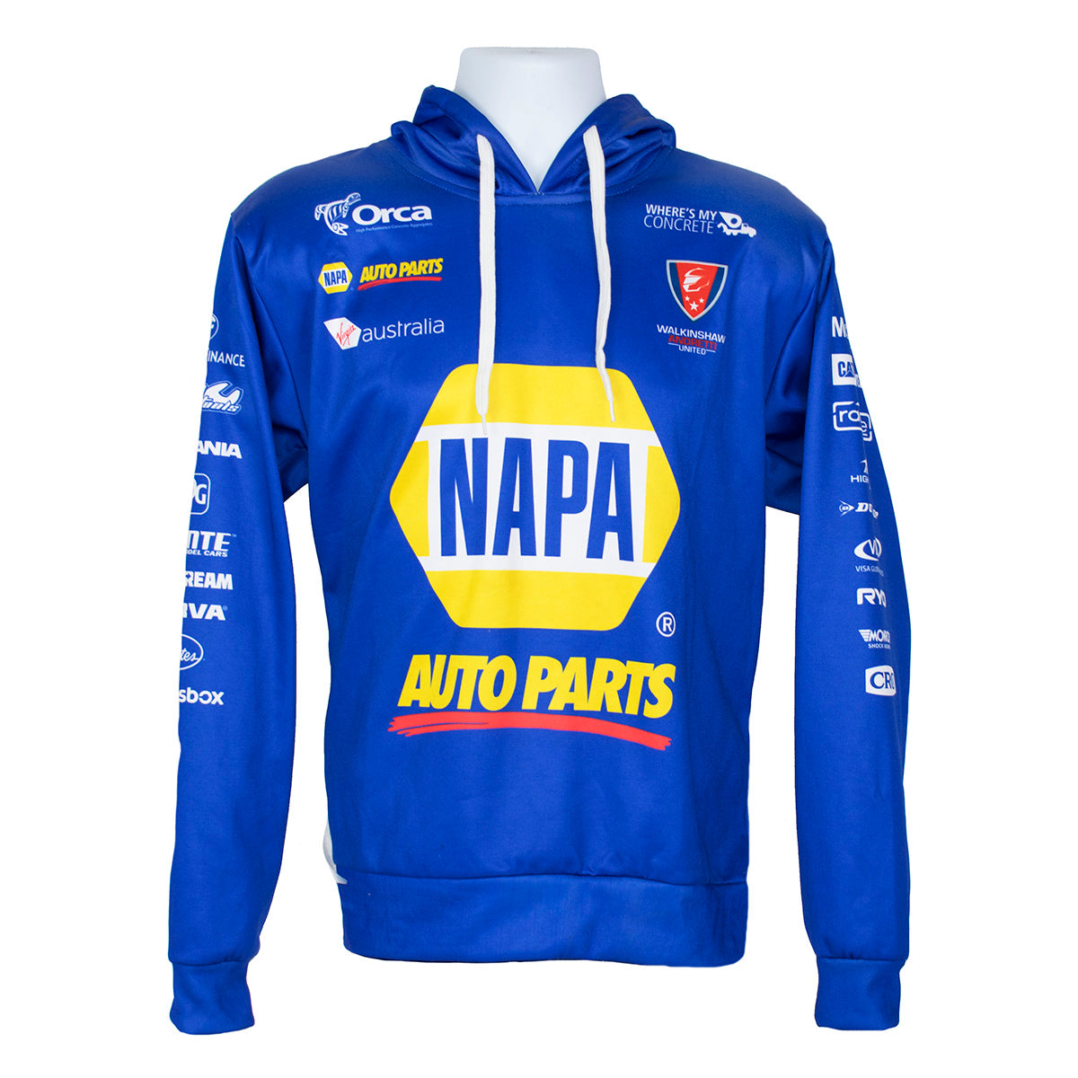 2019 Alexander Rossi Personal Owned Bathurst 1000 Team Issue Supercars Hooded Sweatshirt