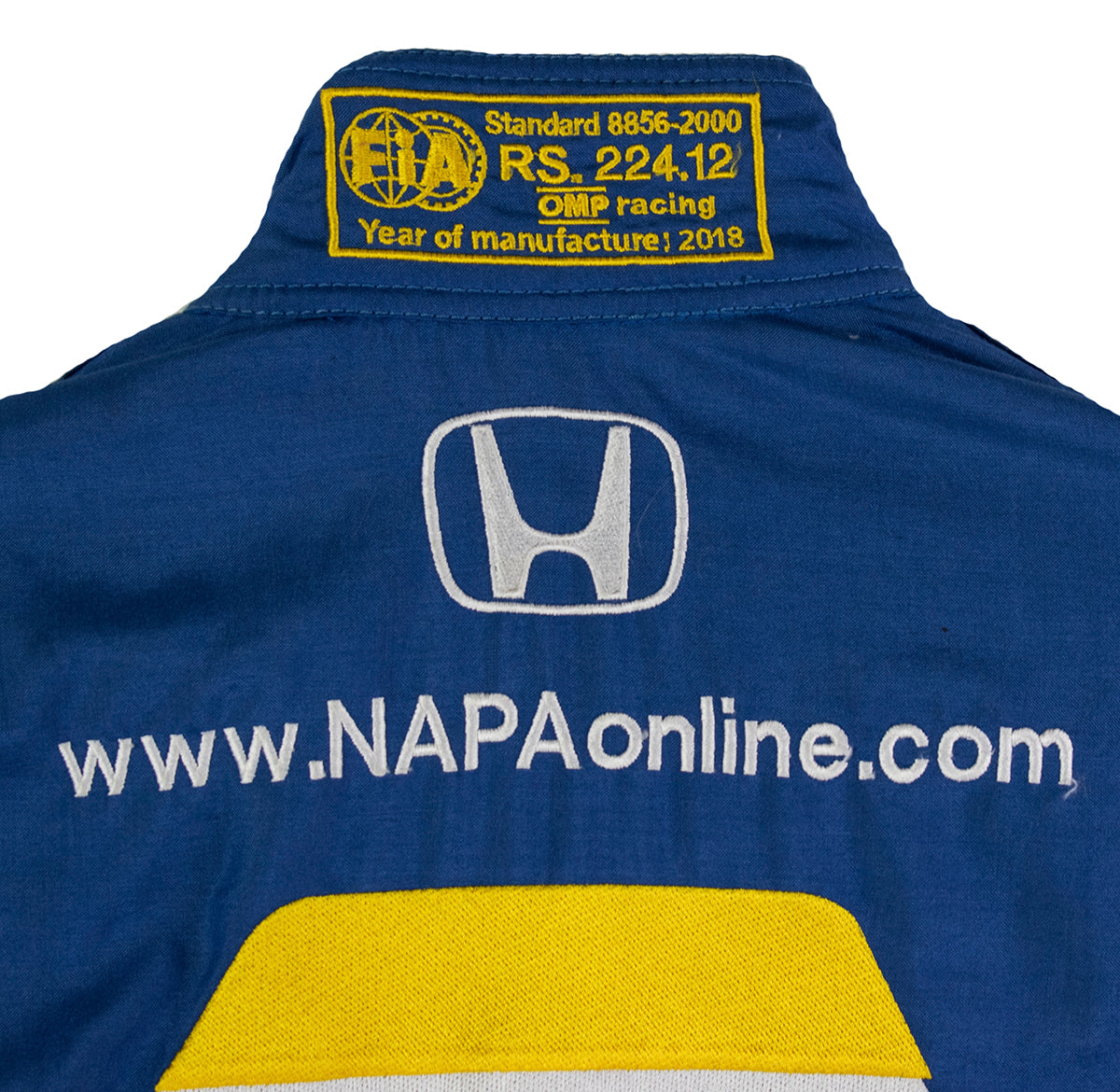 2019 Alexander Rossi Long Beach Grand Prix Race Winning Andretti Autosport OMP IndyCar Suit