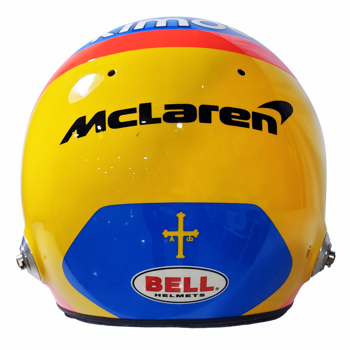 2019 Fernando Alonso Practice Used McLaren Bell HP-7 Indy 500 Helmet