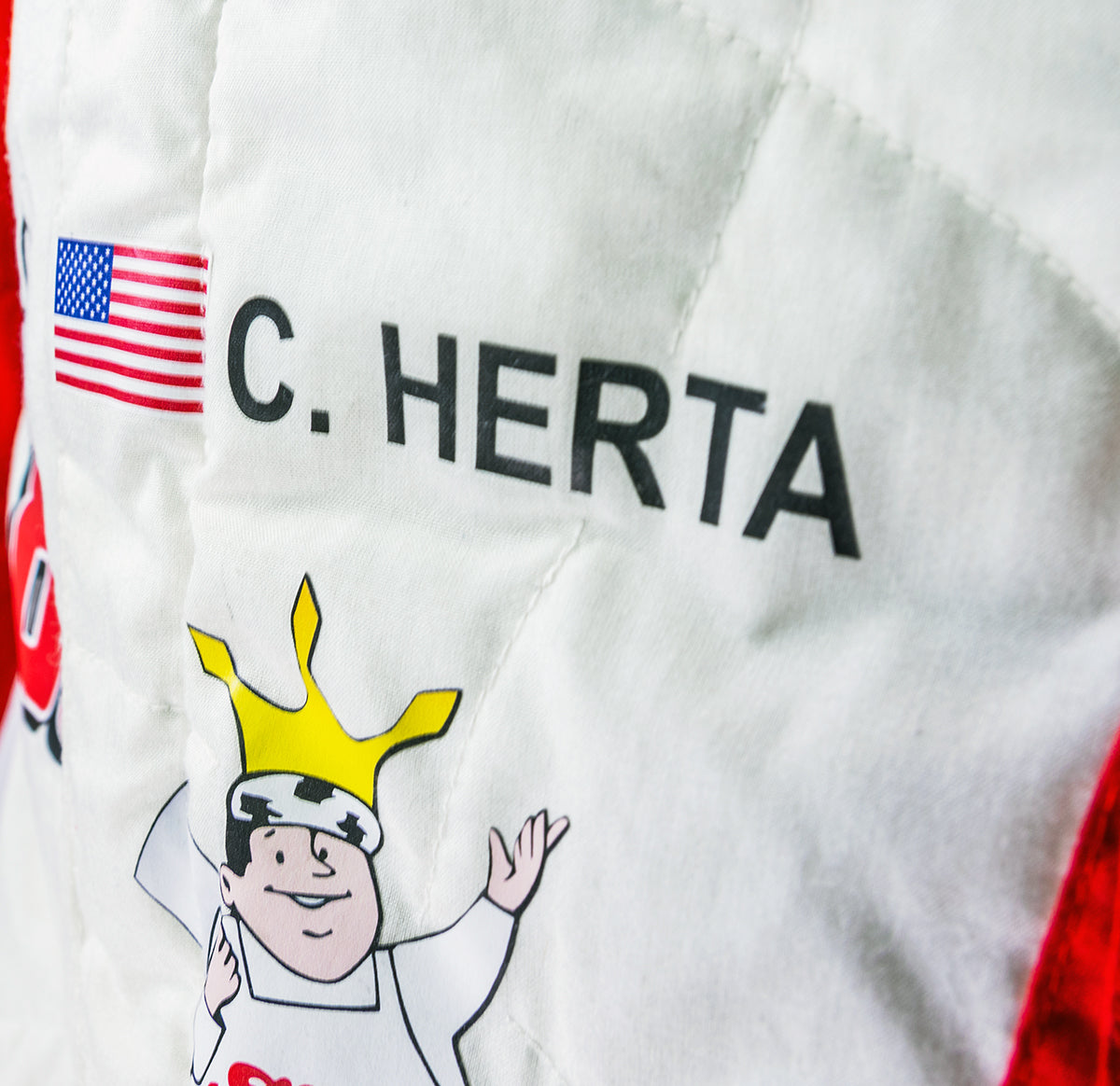 2019 Colton Herta Signed Long Beach Grand Prix Qualifying IndyCar Suit