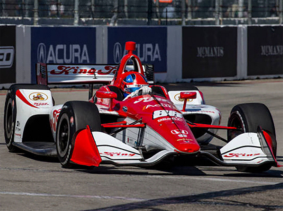 2019 Colton Herta Signed Long Beach Grand Prix Qualifying IndyCar Suit