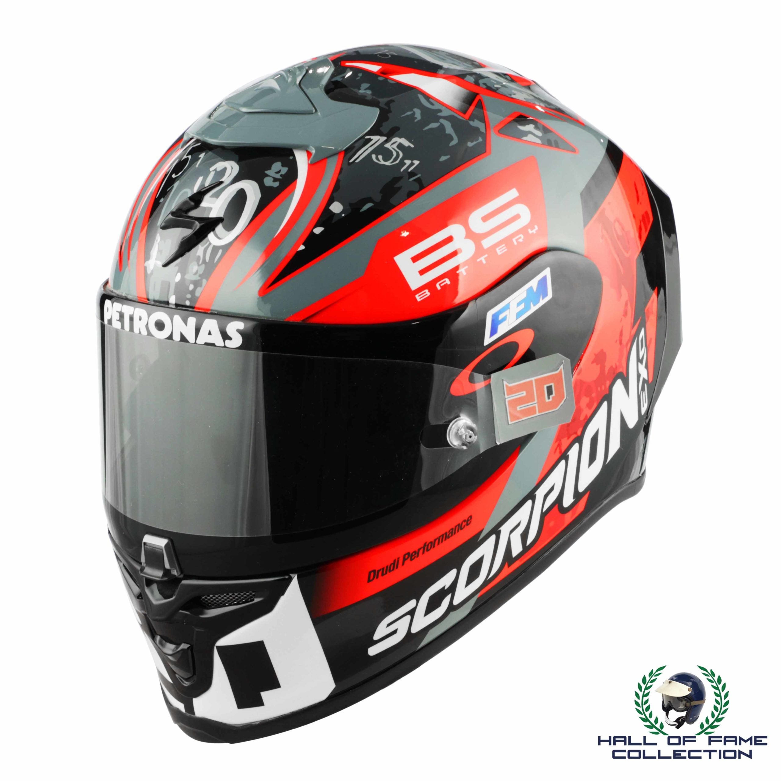 2019 Fabio Quartararo Signed Yamaha Replica Scorpion MotoGp Helmet