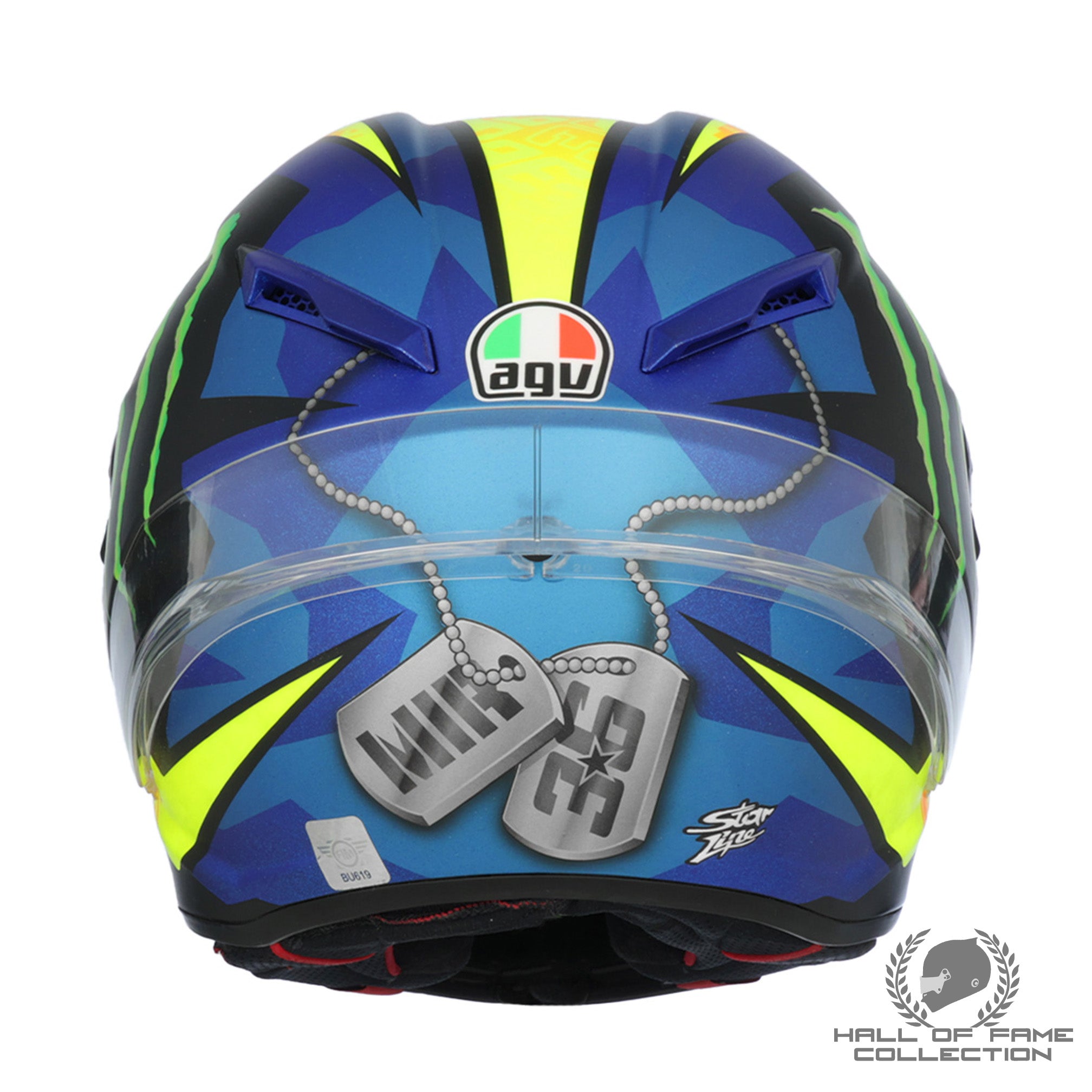 2019 Joan Mir Aragon Thailand Japan Race Used Team Suzuki Ecstar Rookie Season MotoGP Helmet