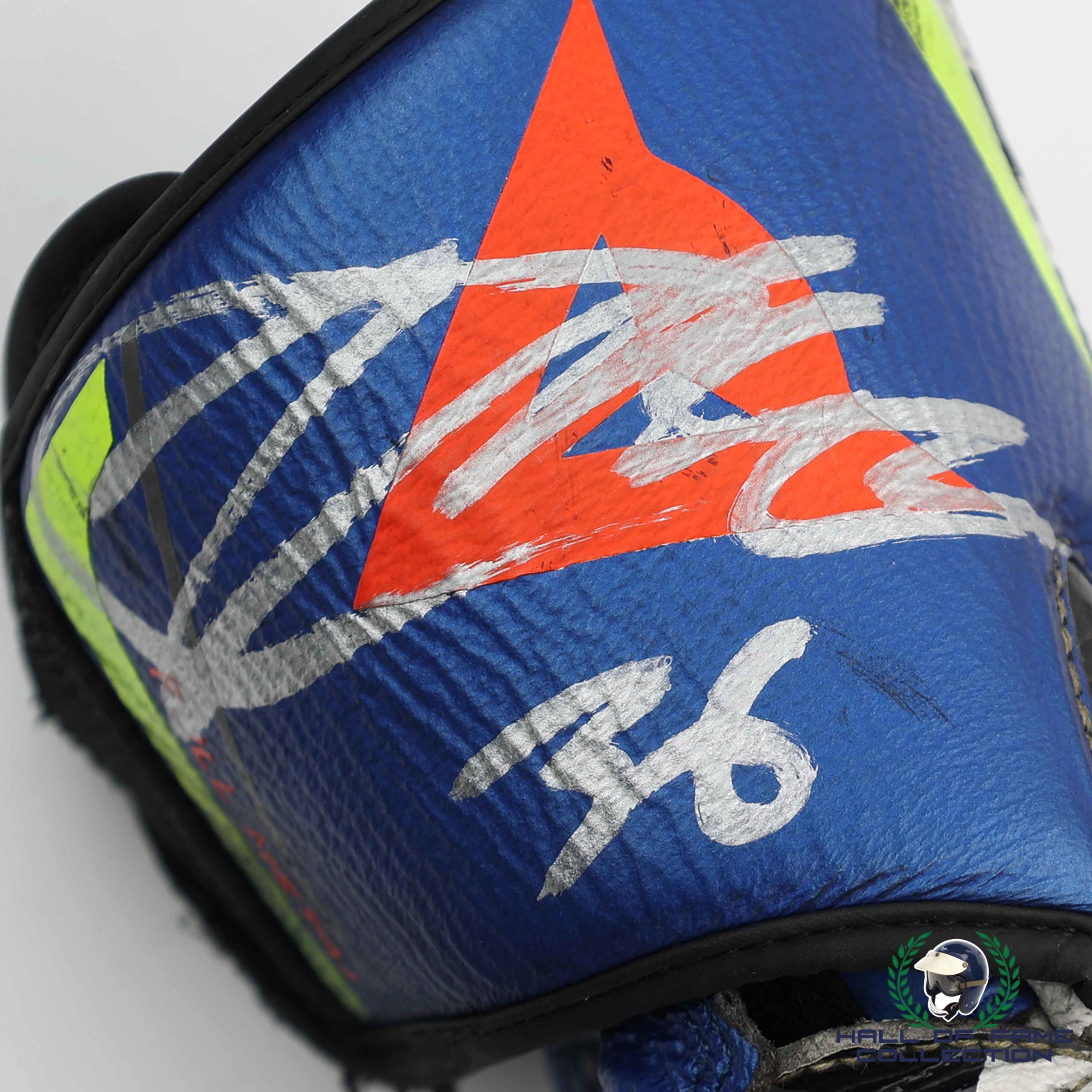 2019 Joan Mir Signed Race Used Suzuki Dainese Rookie MotoGP Gloves