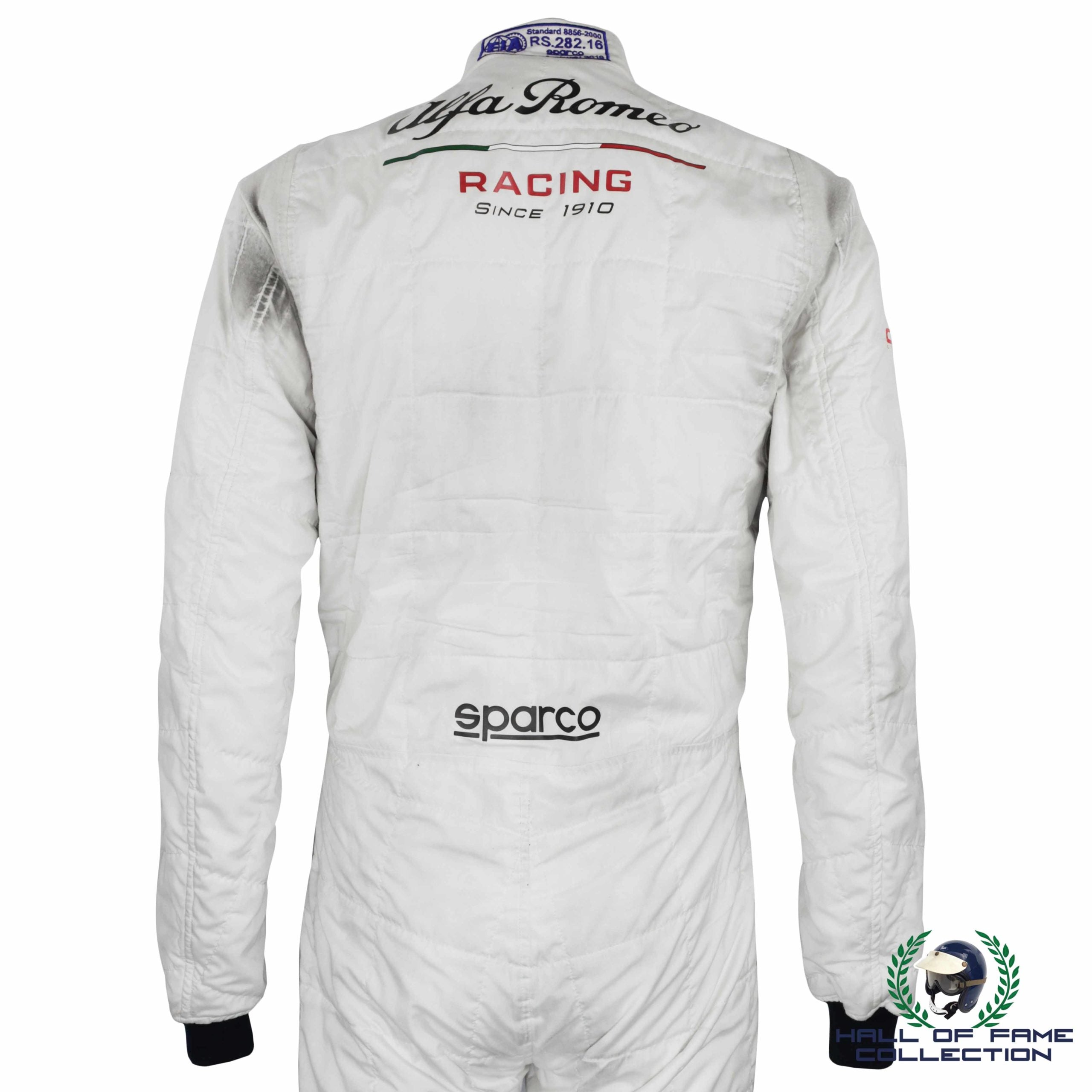 2019 Kimi Raikkonen Race Used Azerbaijan GP Alfa Romeo Racing F1 Suit