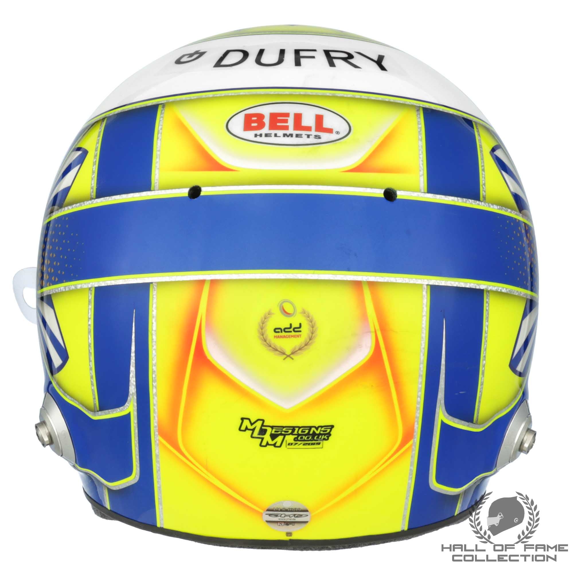 2019 Lando Norris Austrian GP Race Used McLaren F1 Helmet