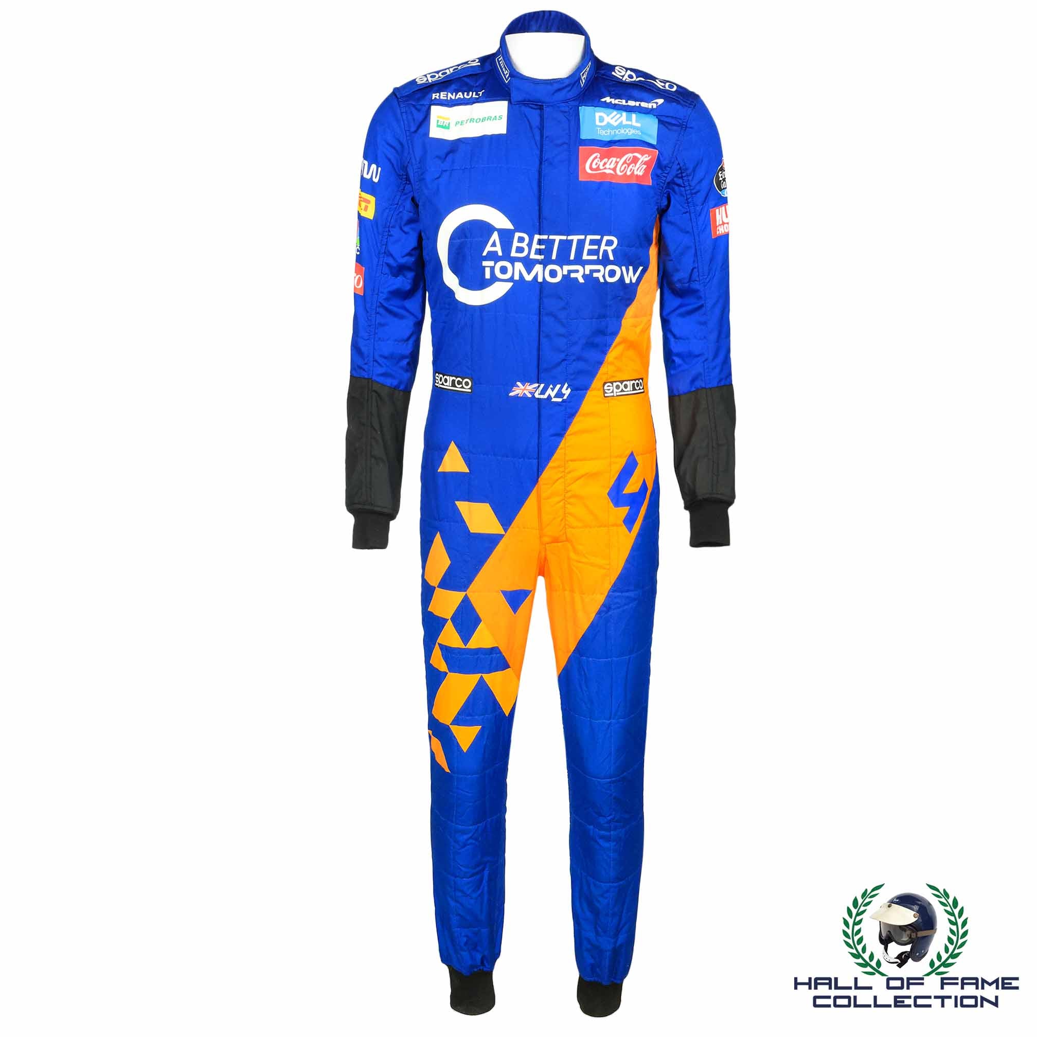 2019 Lando Norris Rookie Season Race Used McLaren F1 suit