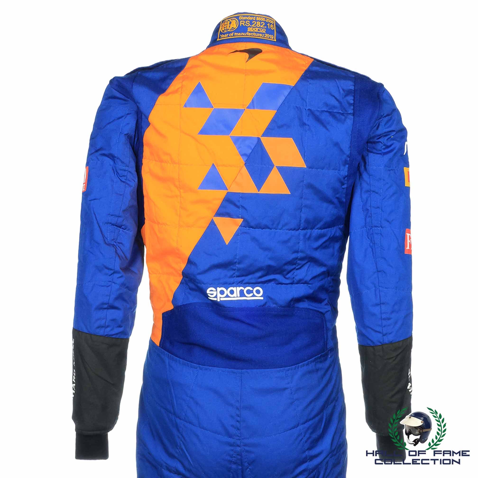 2019 Lando Norris Rookie Season Race Used McLaren F1 suit