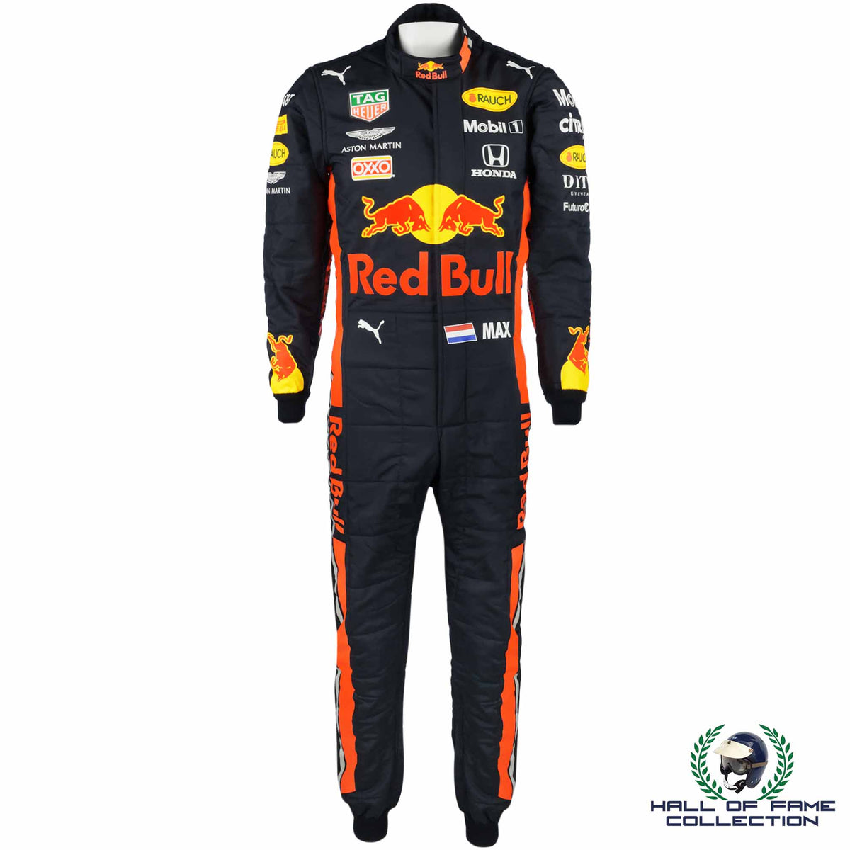 2019 Max Verstappen Mexico Race Used Red Bull Racing F1 Suit - Hall of ...