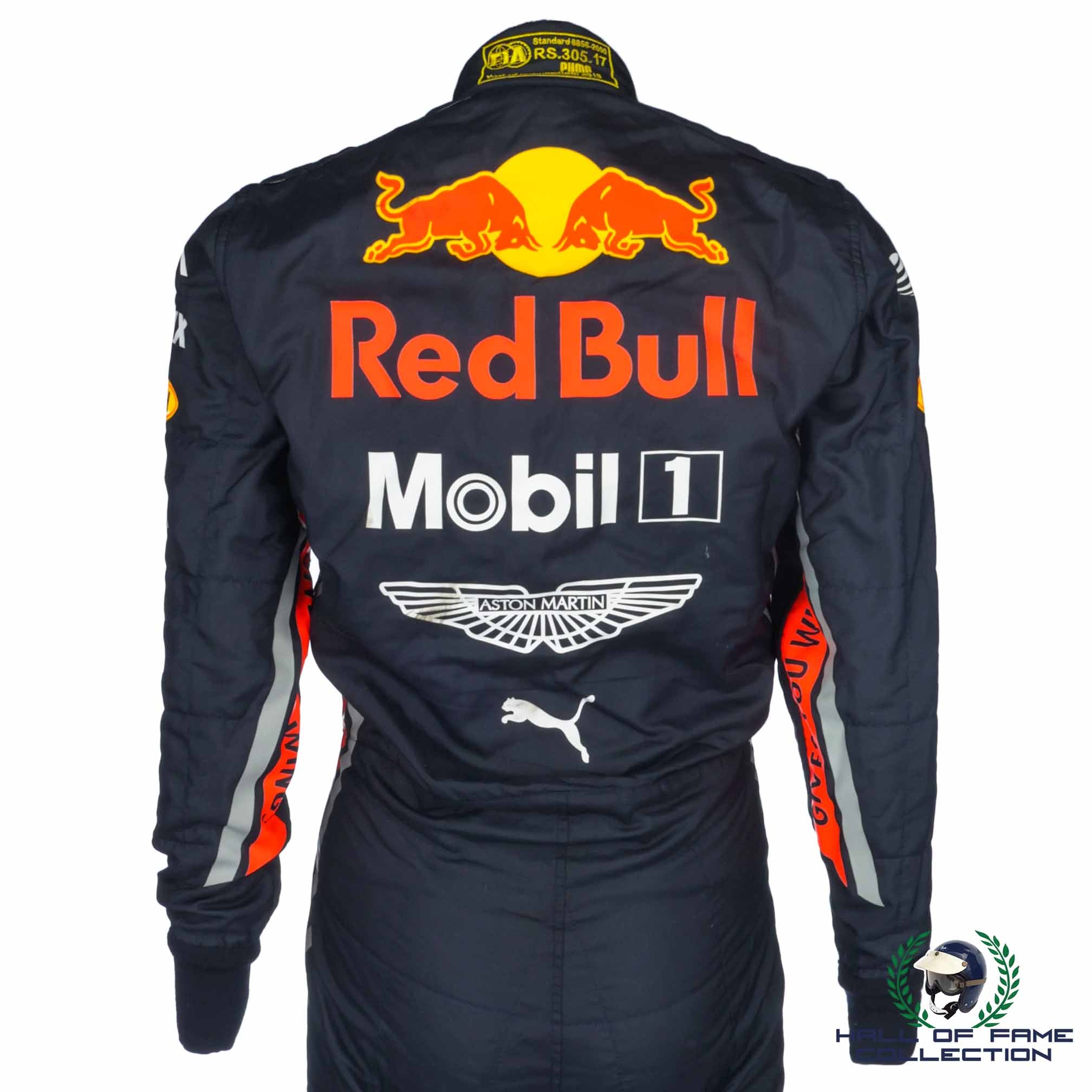 2019 Max Verstappen USGP Used Red Bull Racing F1 Suit