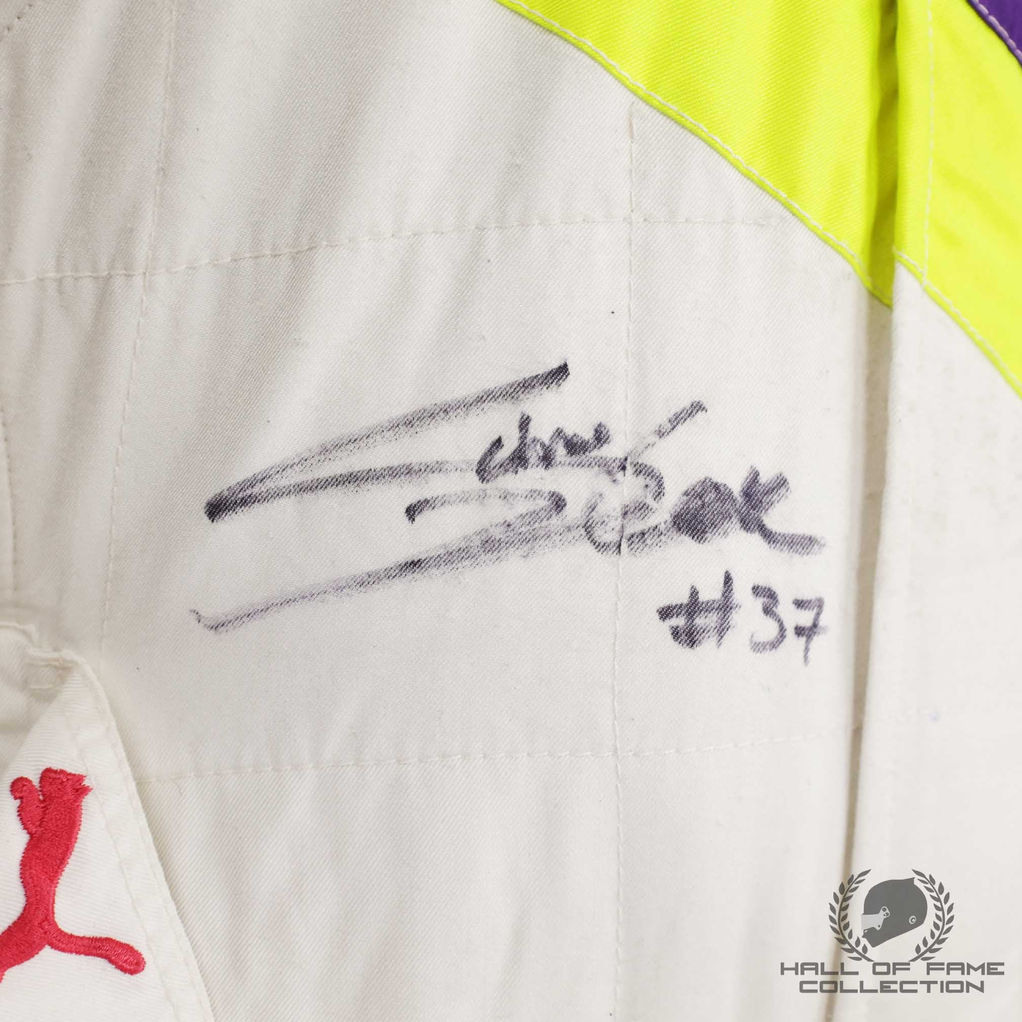 2019 Sabre Cook Signed Race Used W Series Suit