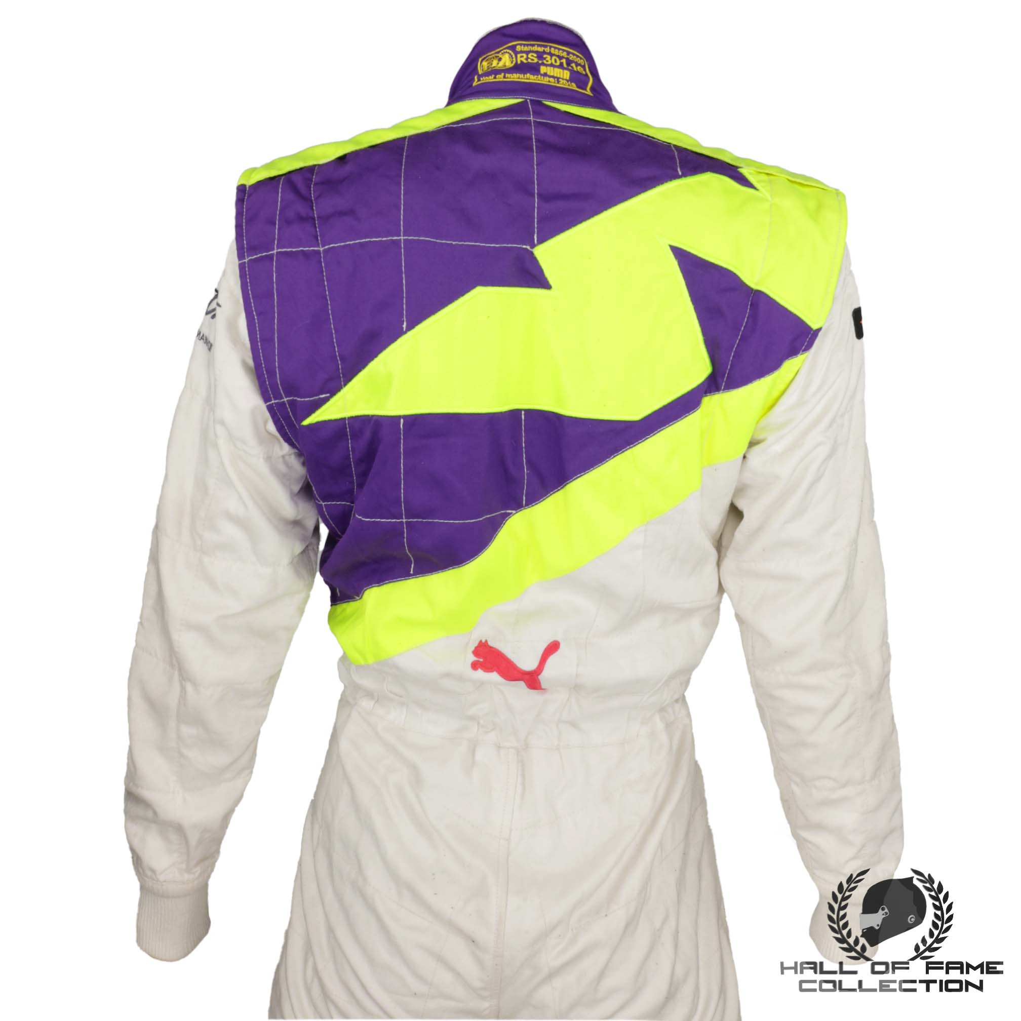 2019 Sabre Cook Signed Race Used W Series Suit