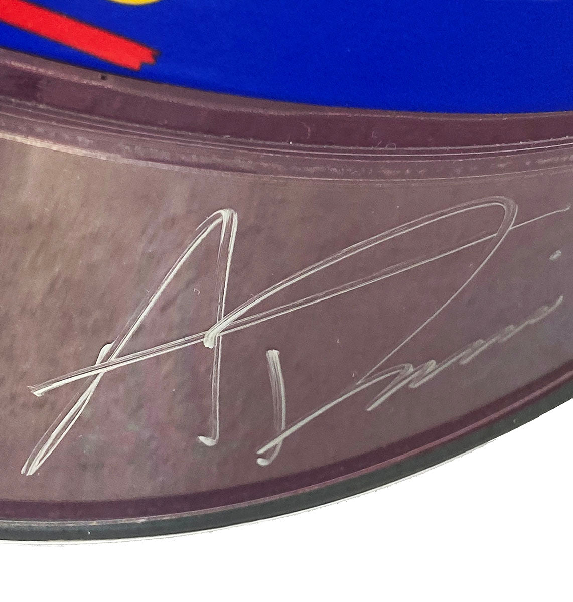 2019 Alexander Rossi Signed Race Used Andretti Autosport NAPA Helmet Visor