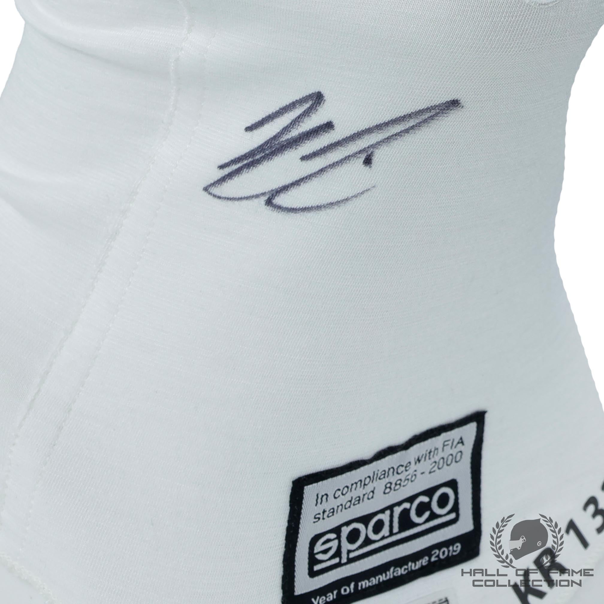 2019 Kimi Raikkonen Race Used Signed Alfa Romeo F1 Balaclava