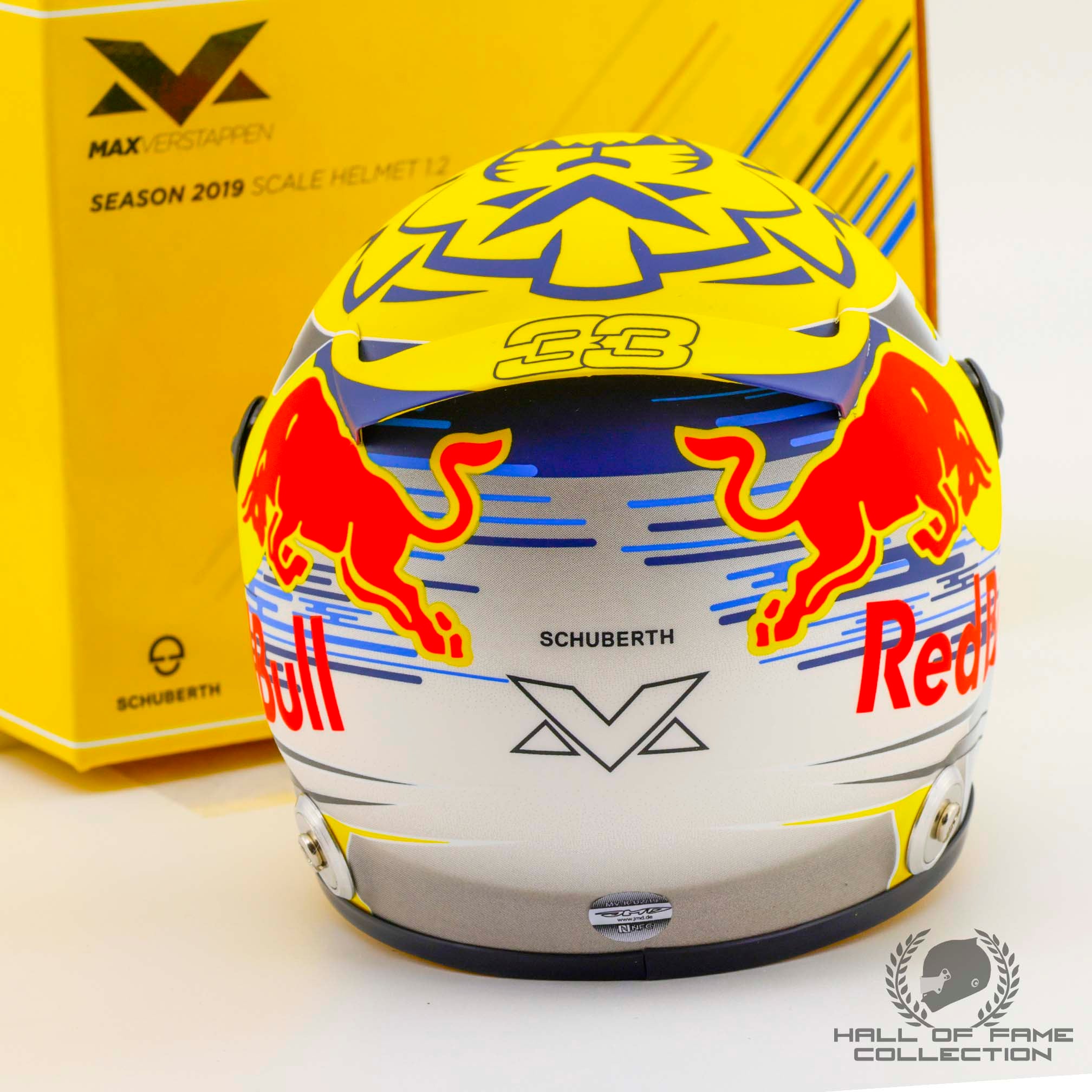 2019 Max Verstappen Signed Austria GP Red Bull Racing 1:2 Scale F1 Helmet